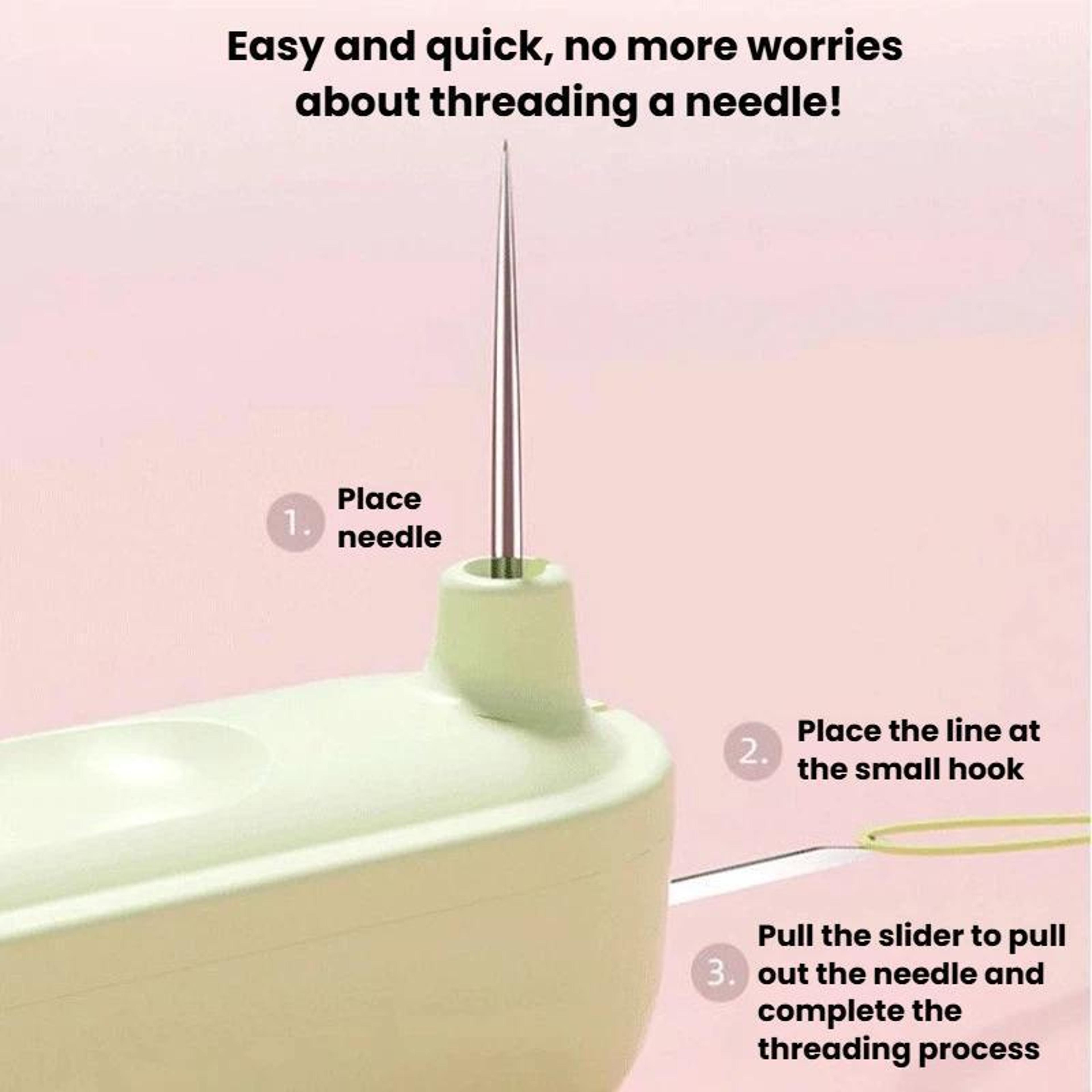 Multifunctional Portable Needle Threader  Seam Ripper Telescopic Sewing Tool Kit 6