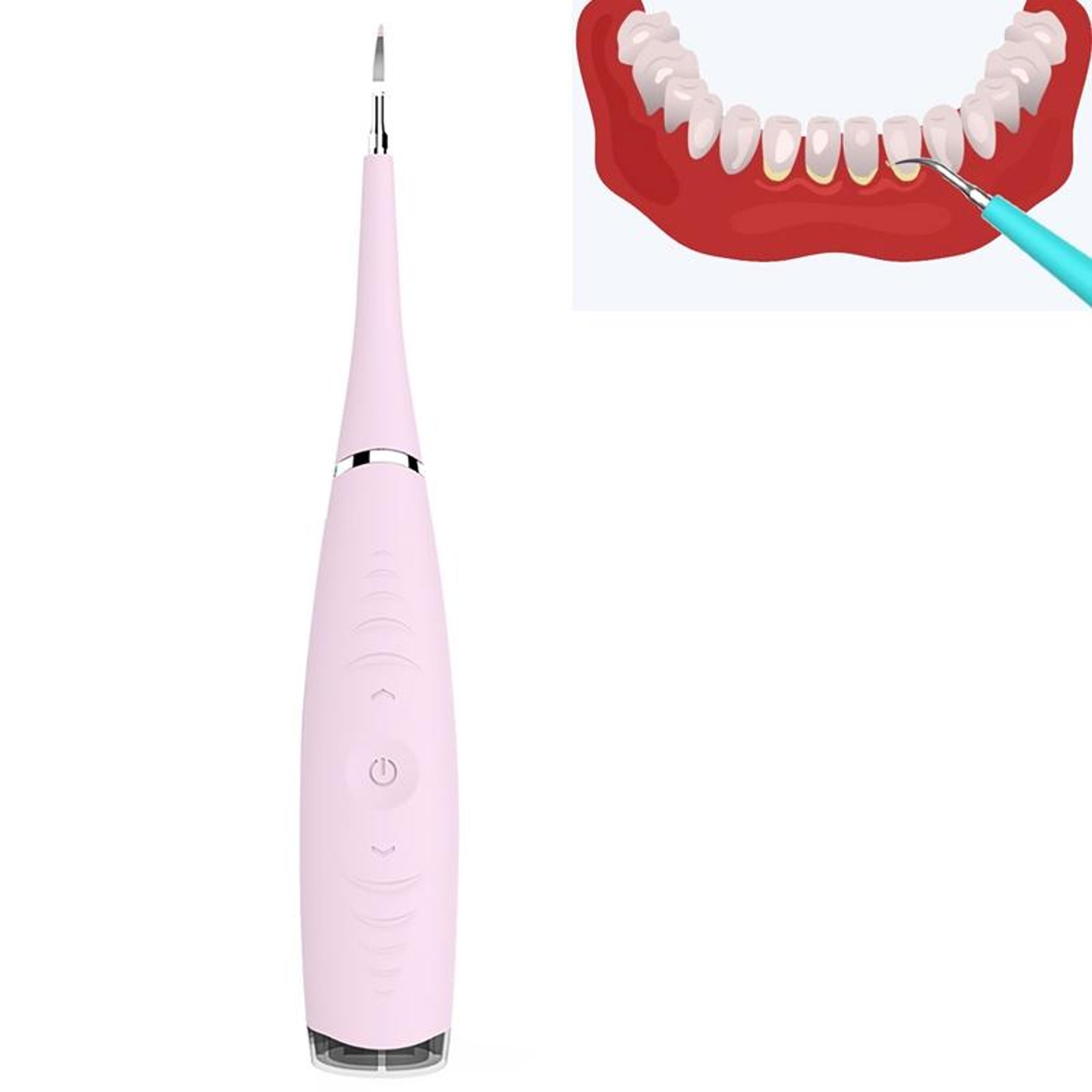 5Speed USB Rechargeable Electric Teeth Polisher Waterproof Dental Cleaning Tool 7