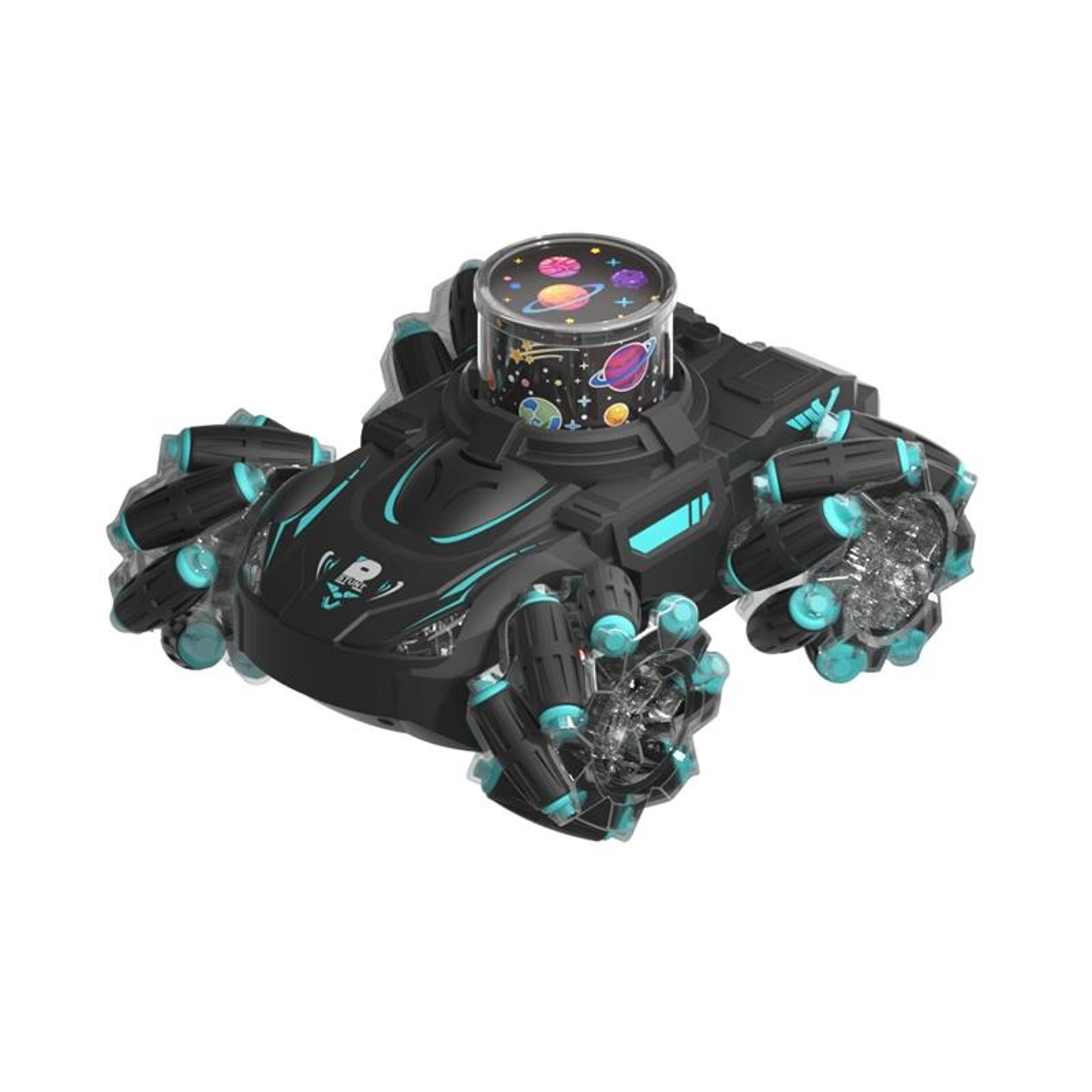 Magic Color Projection Stunt RC Drift Car AllTerrain Remote Control Car For Kids 0
