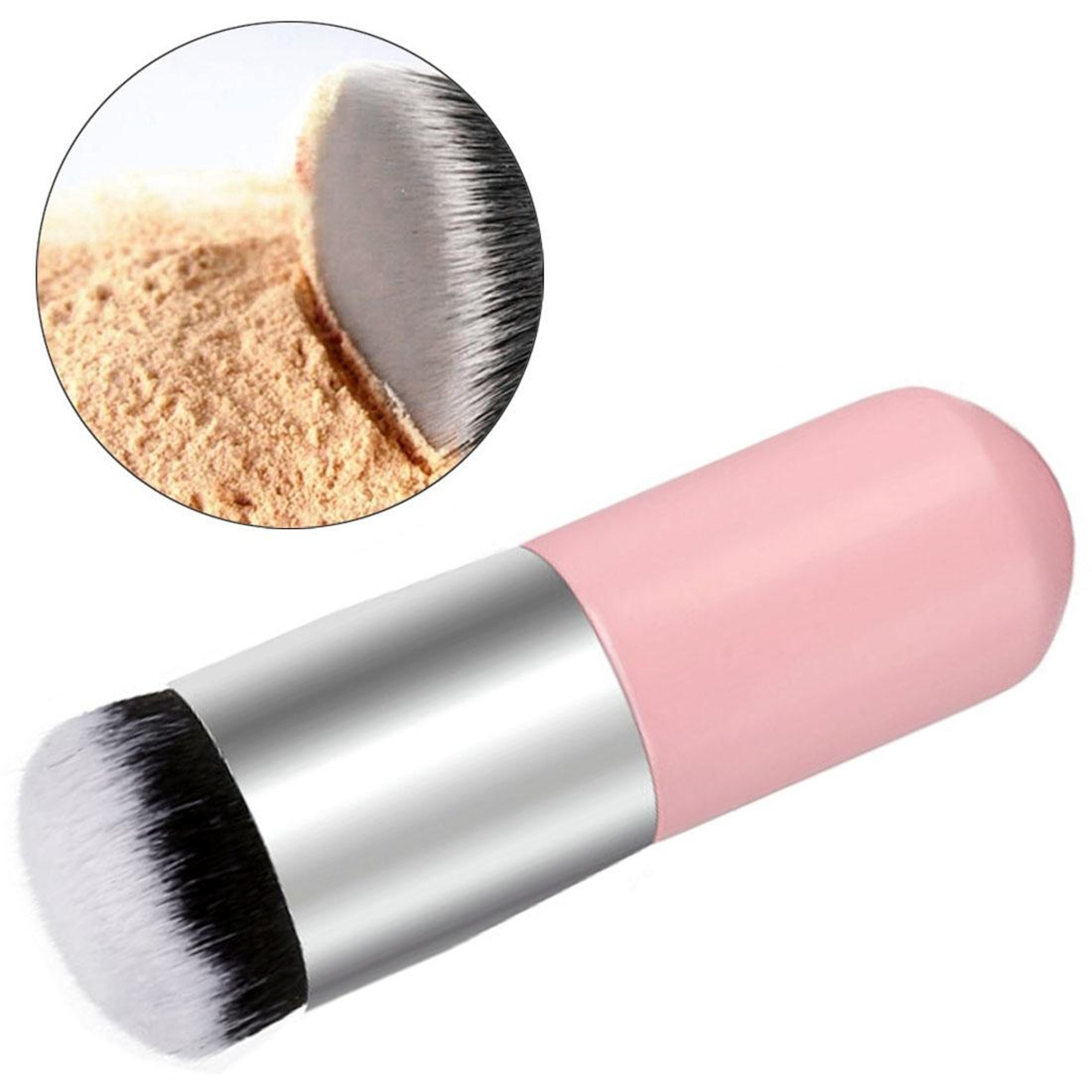 Large Round Head Foundation Brush For Flawless Coverage Soft Dense Makeup Powder Brush 8