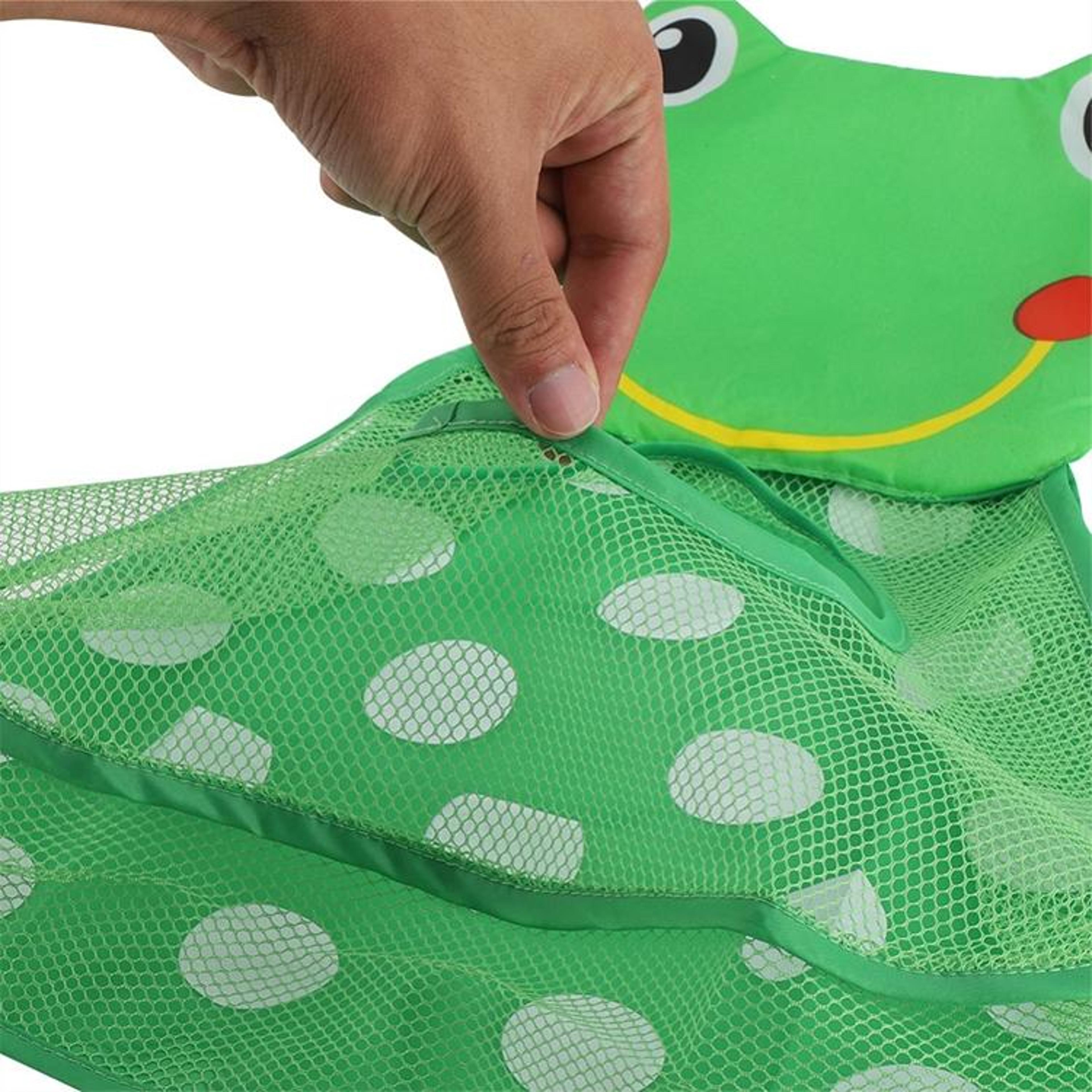 Bath Toy Organizer Mesh Bag With Suction Cups 4