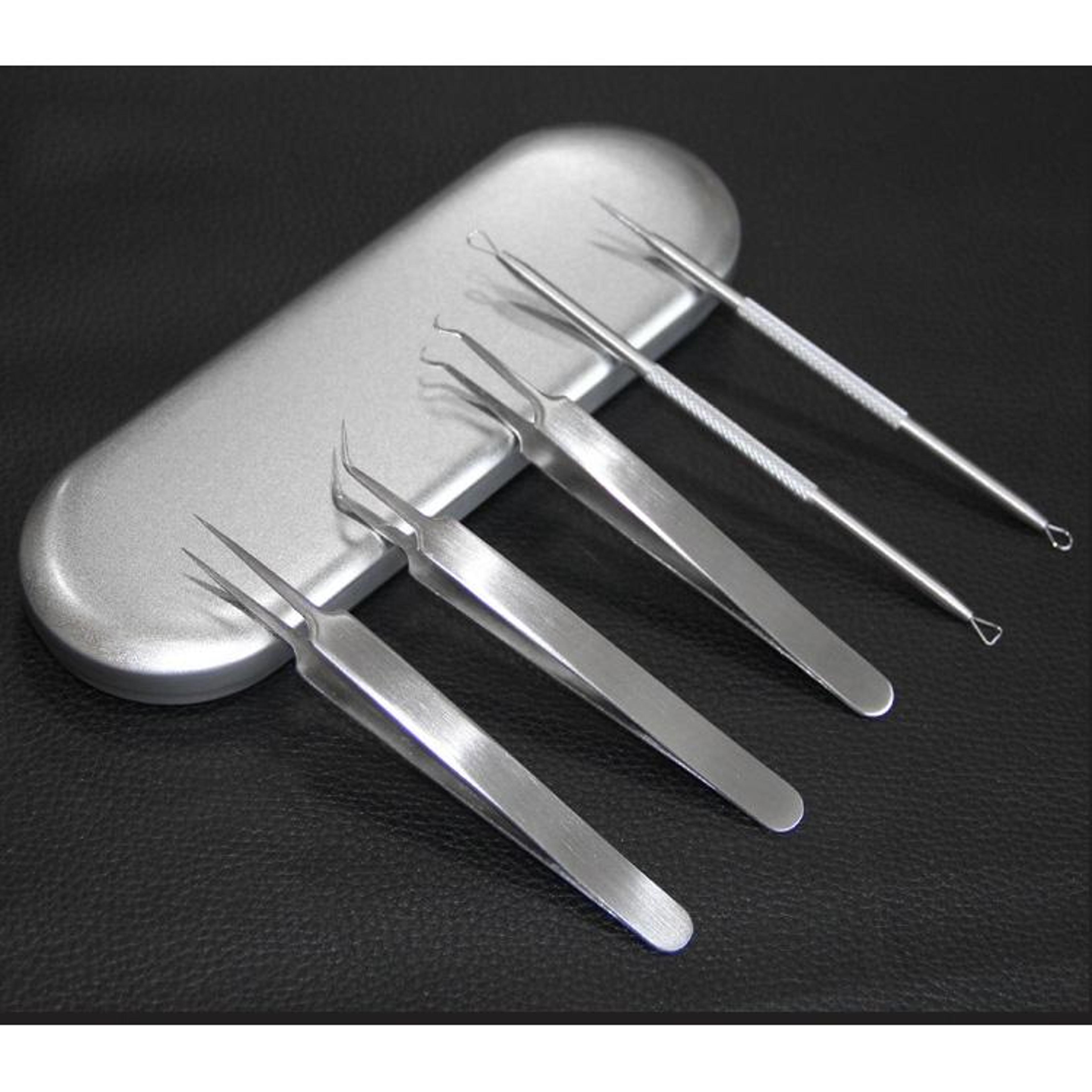 Professional Blackhead Remover Kit Blackhead Extractor Tool Set For Acne  Pimple Care 0