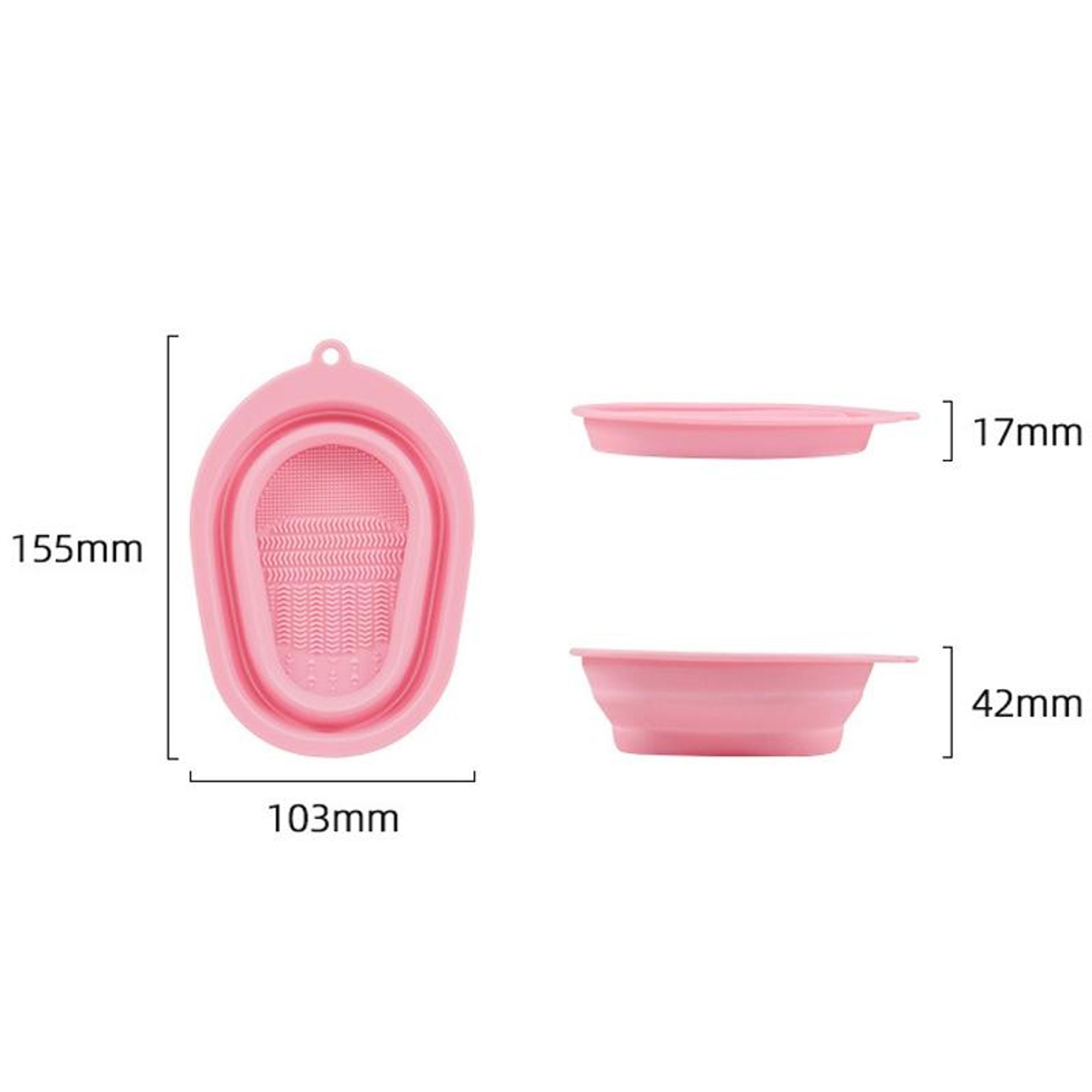 Silicone Makeup Brush Cleaner Pad  Makeup Brush Cleaning Mat With Textured Deep Clean Design 1