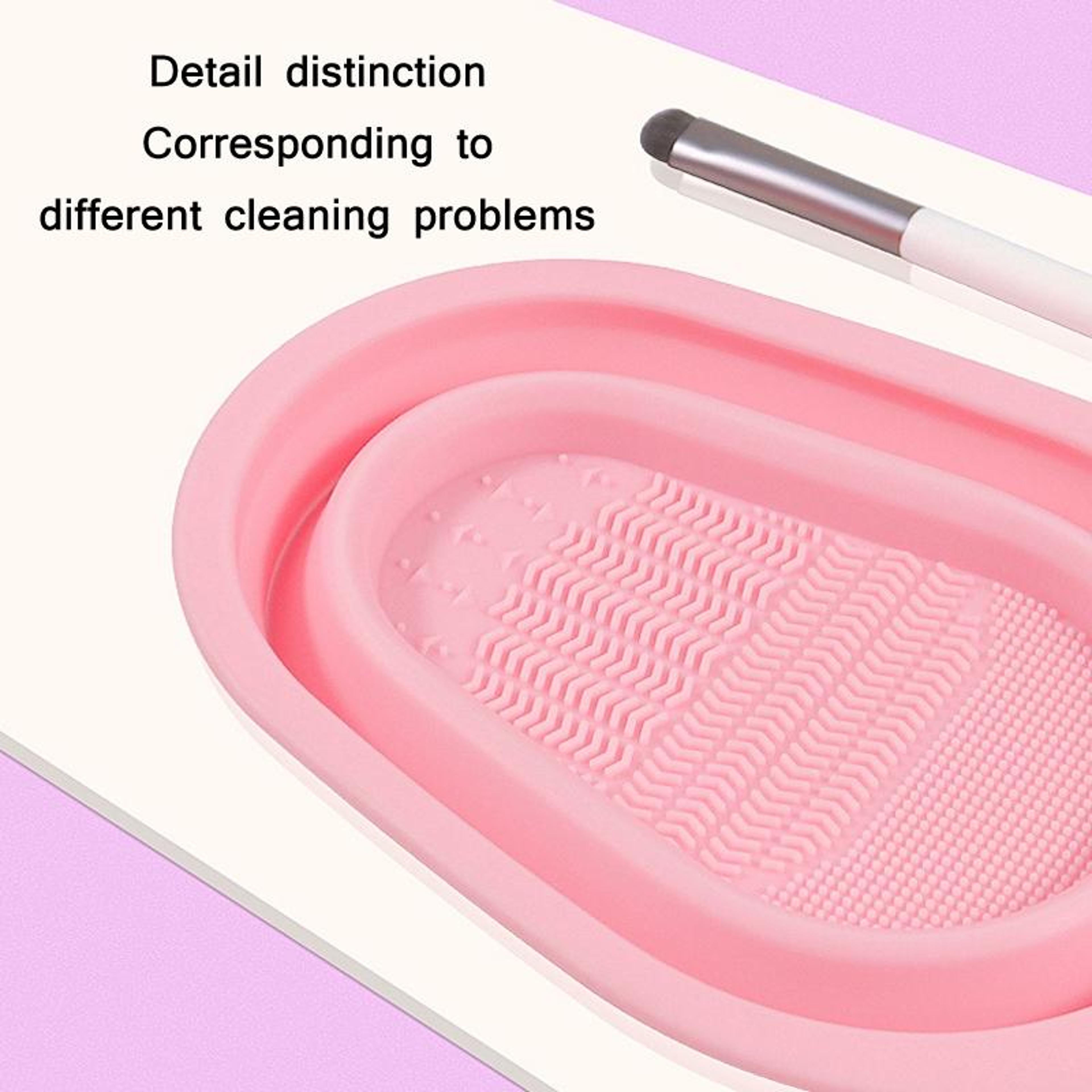 Silicone Makeup Brush Cleaner Pad  Makeup Brush Cleaning Mat With Textured Deep Clean Design 3