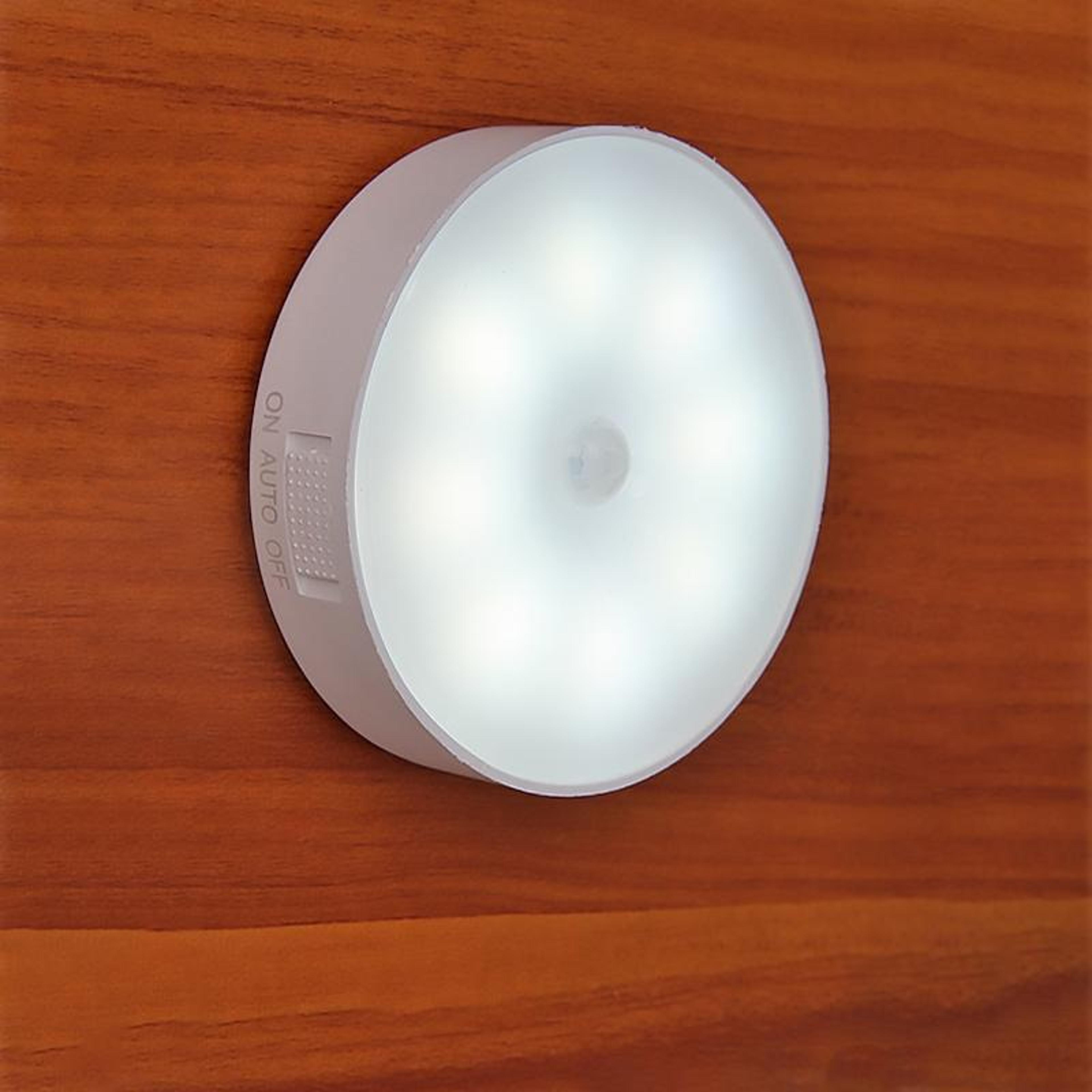 Smart Motion Sensor Night Light Rechargeable LED Bedside Lamp With Magnetic Mount 6