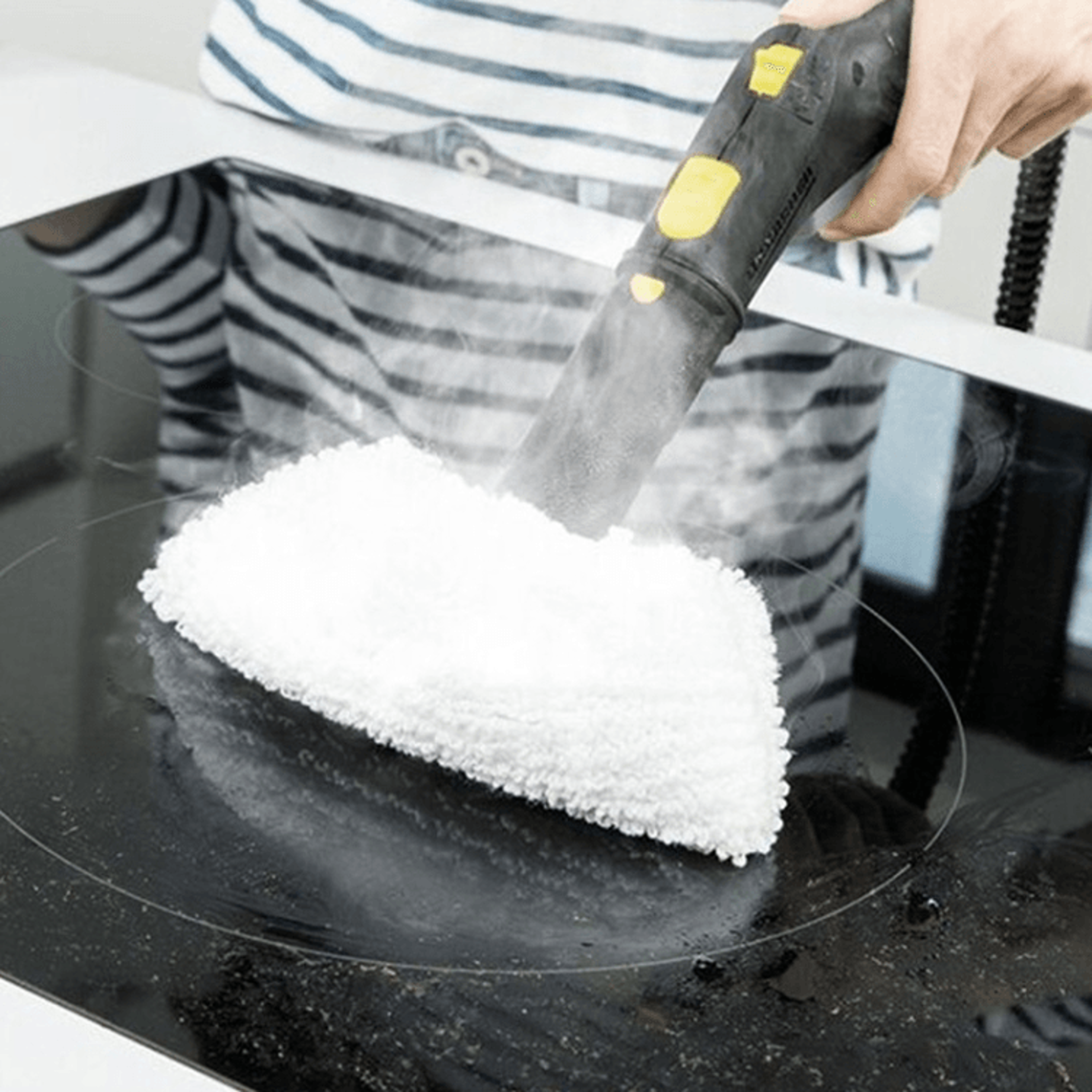 Reusable Steam Cleaner Mop Pads For Karcher EasyFix SC Series Microfiber Cleaning Cloths 2