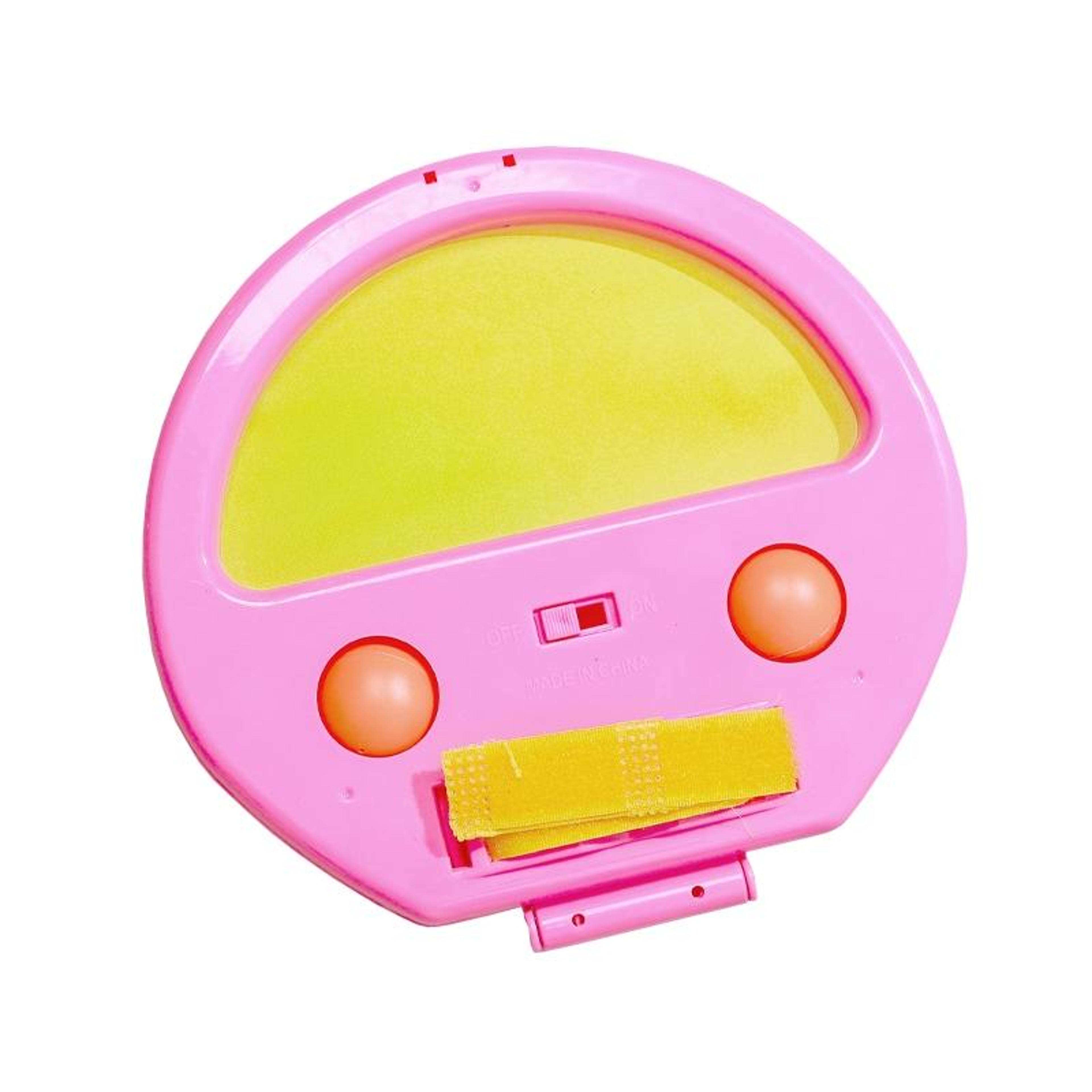 kids hand clip ball catch game outdoor parent child toy with balls pink