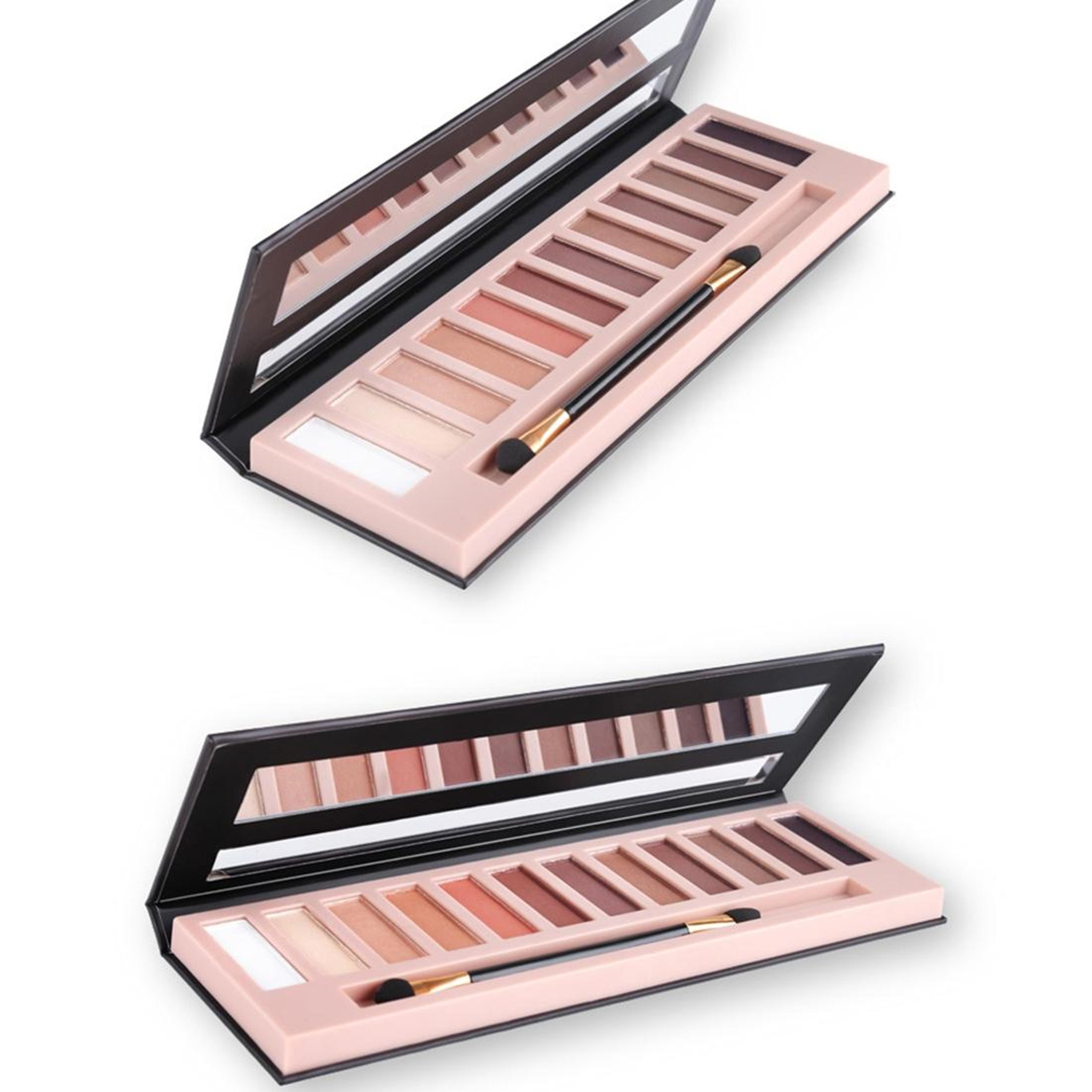 Smoky Eye Pearl Eyeshadow Palette With Brush Set For Bold  Blended Looks 5