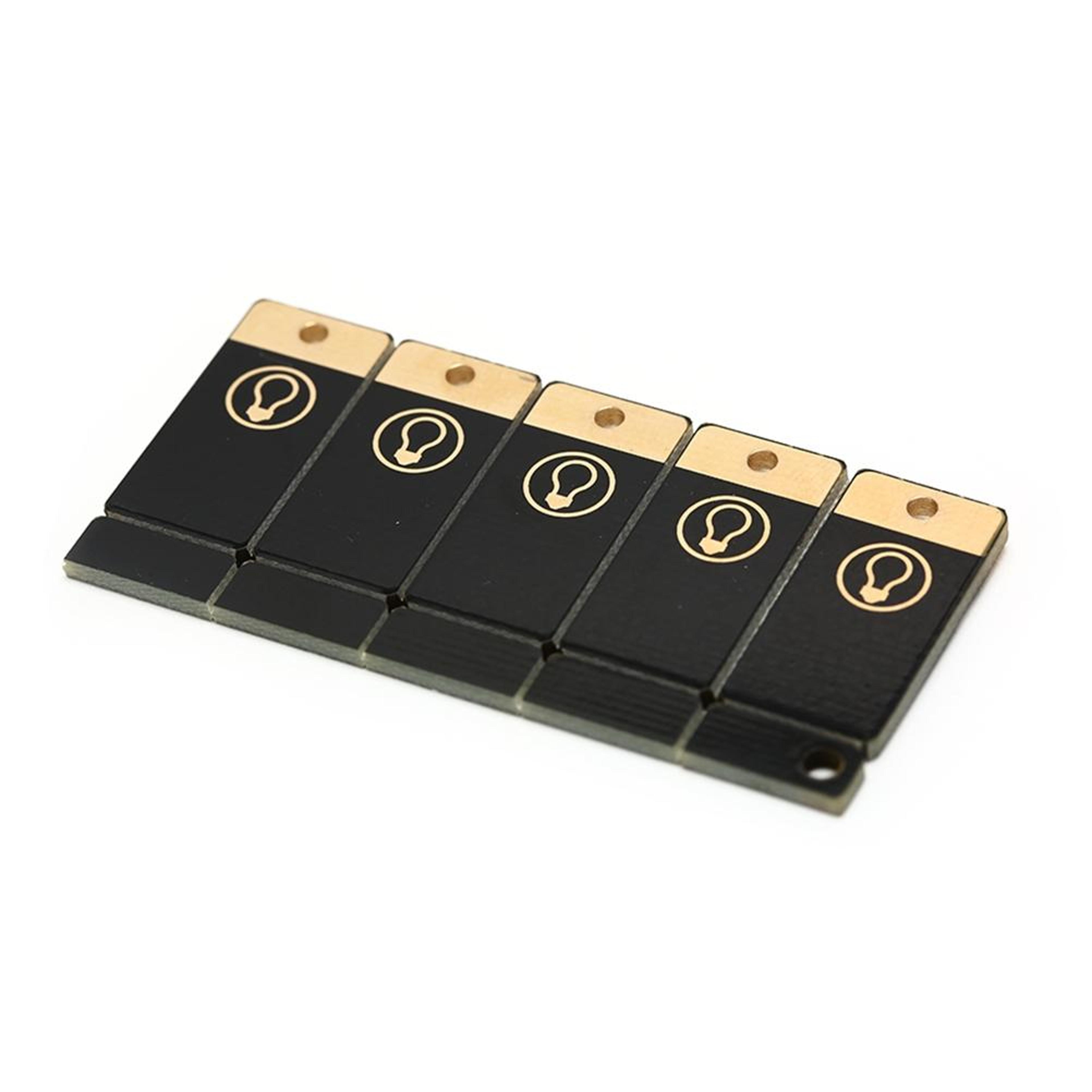 Portable USB LED Keychain Night Light 10pcs Mini Pocket Card Lamp For Travel Camping Emergency 1