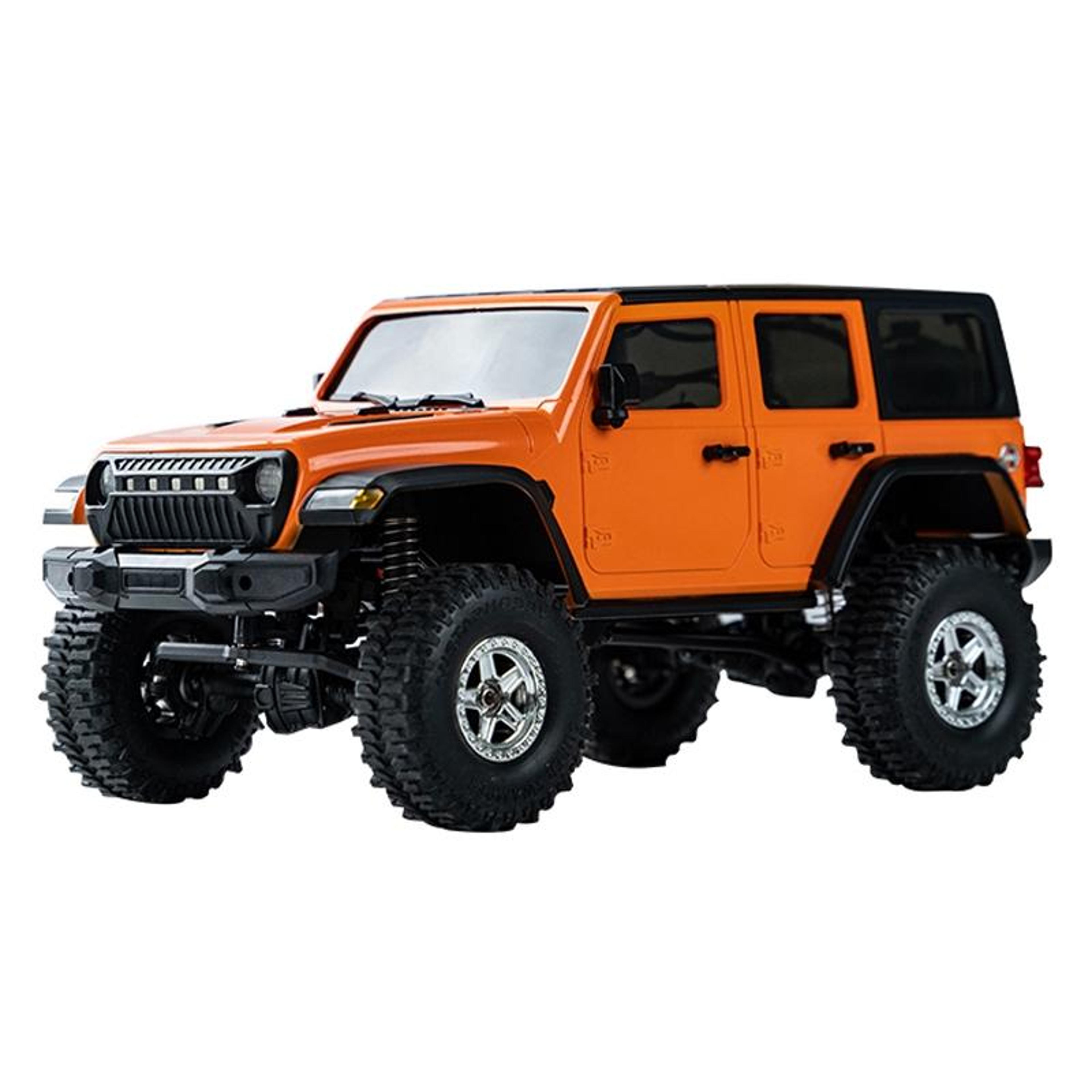 Rock Crawler OffRoad Climbing Remote Control Truck Orange 0