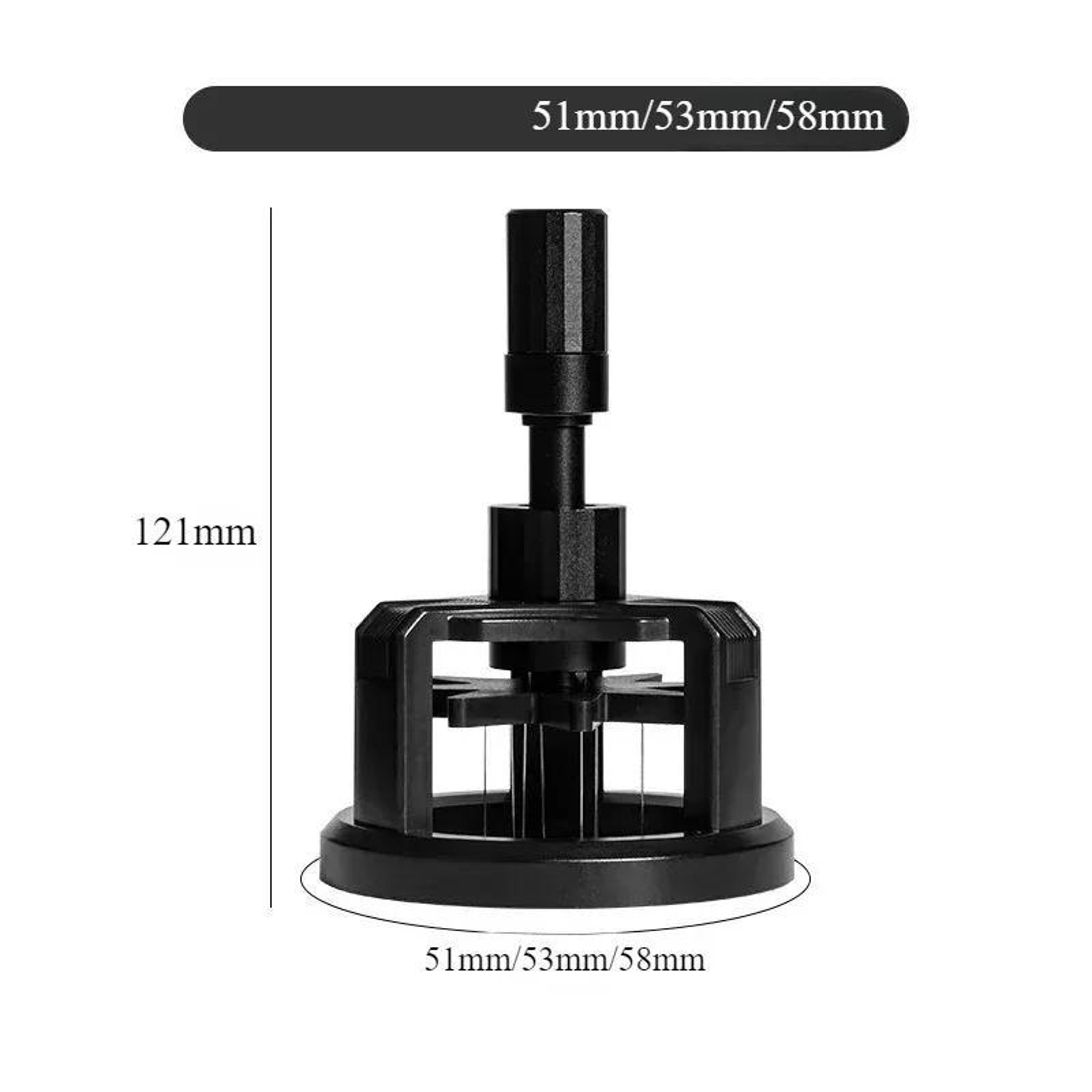 Magnetic WDT Tool For Espresso With Adjustable Height Precision Coffee Distributor 6