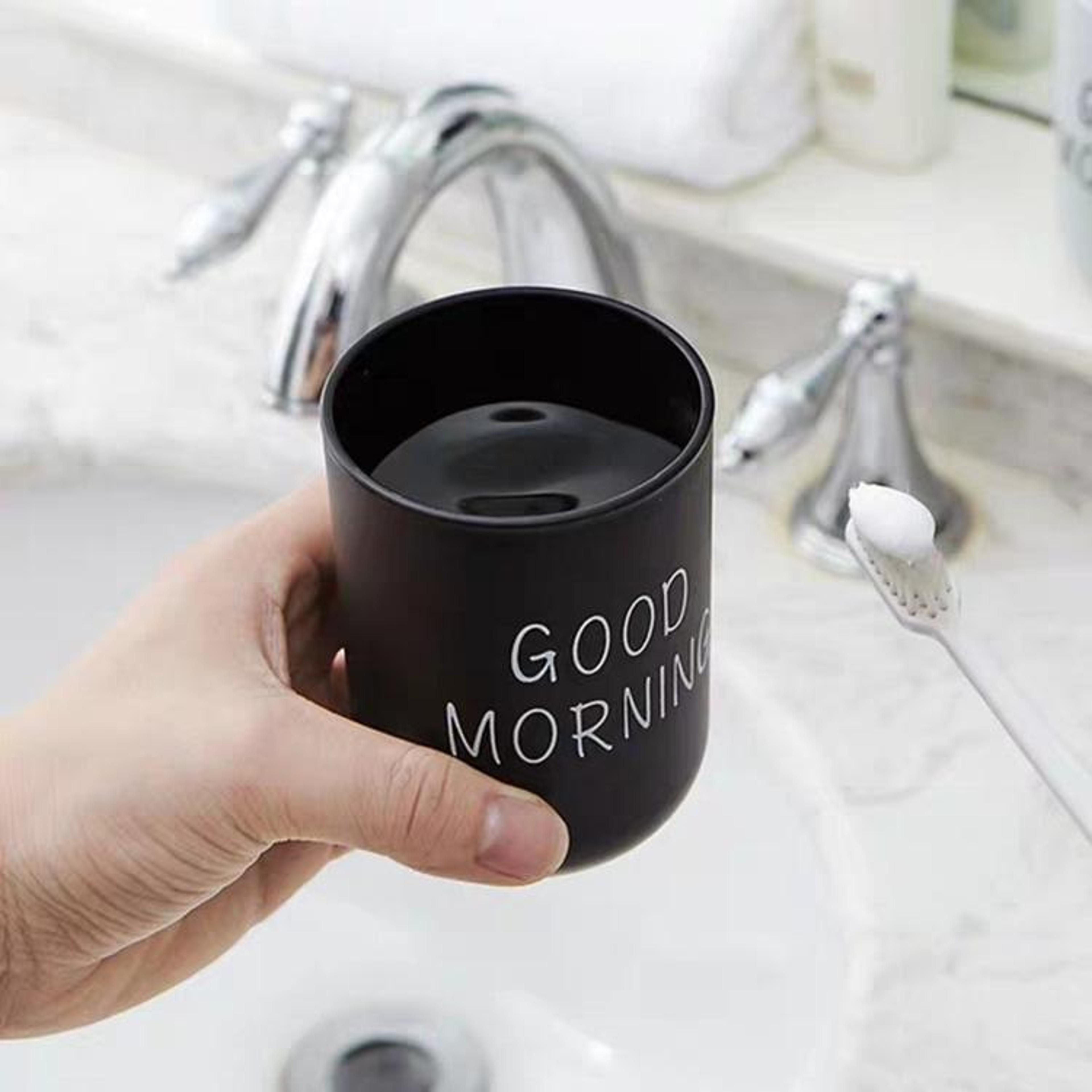 Durable Mouthwash Cup And Toothbrush Rinse Cup For Bathroom Vanity 5