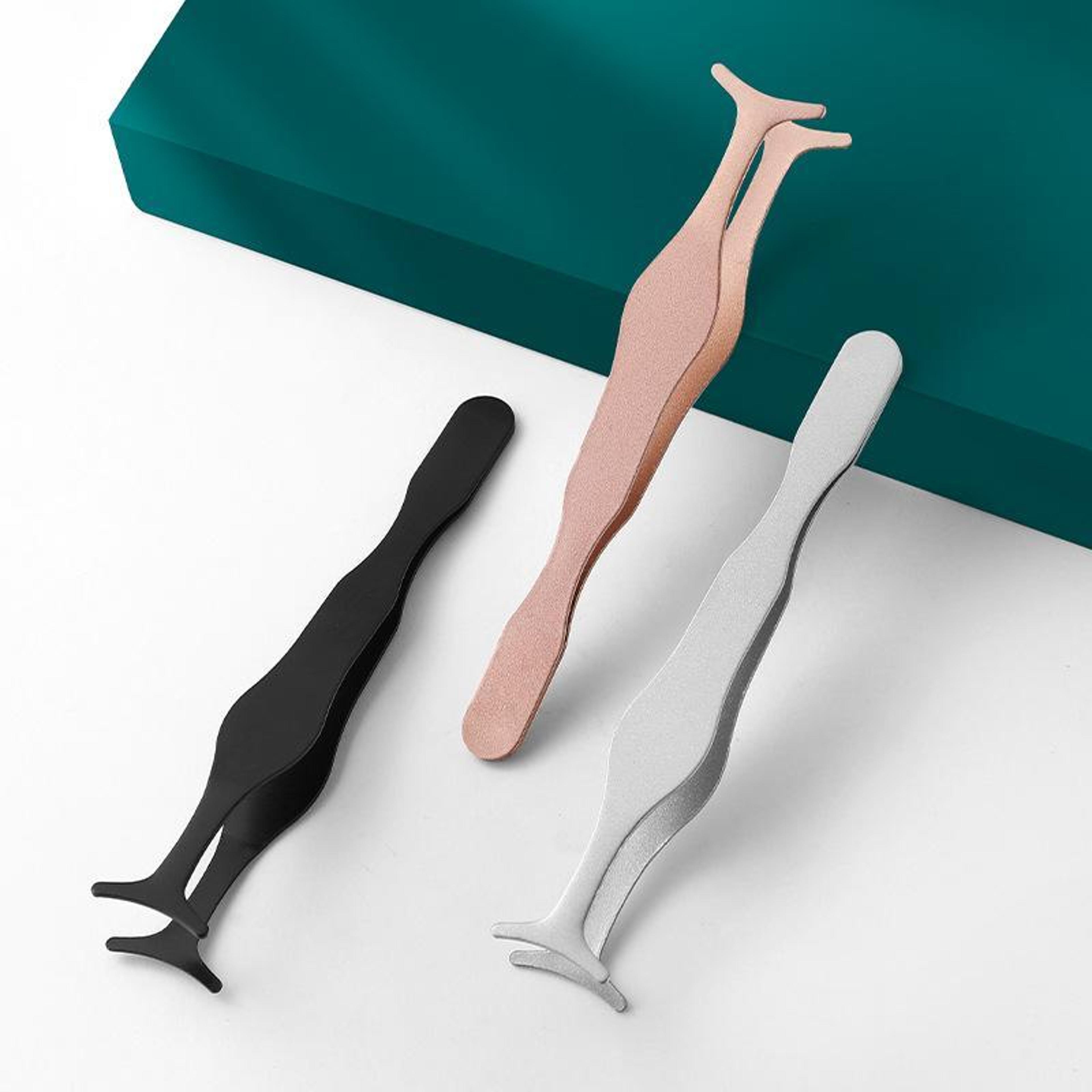 precision stainless steel false eyelash applicator tool set seahorse lash clip for easy extension