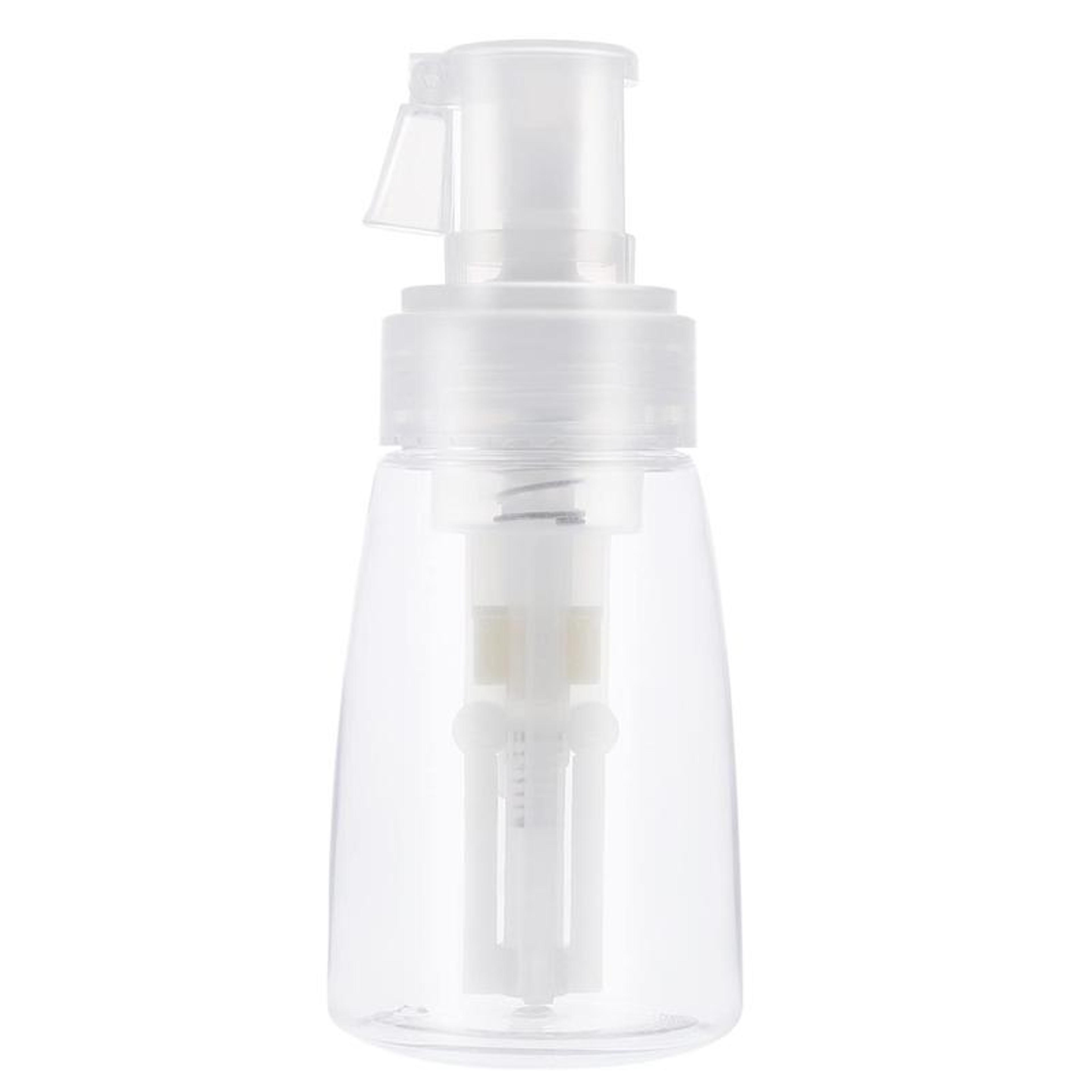 Portable 180ml Powder Spray Bottle Easy Refill Prickly Heat Powder Dispenser For Travel  Daily Use 0