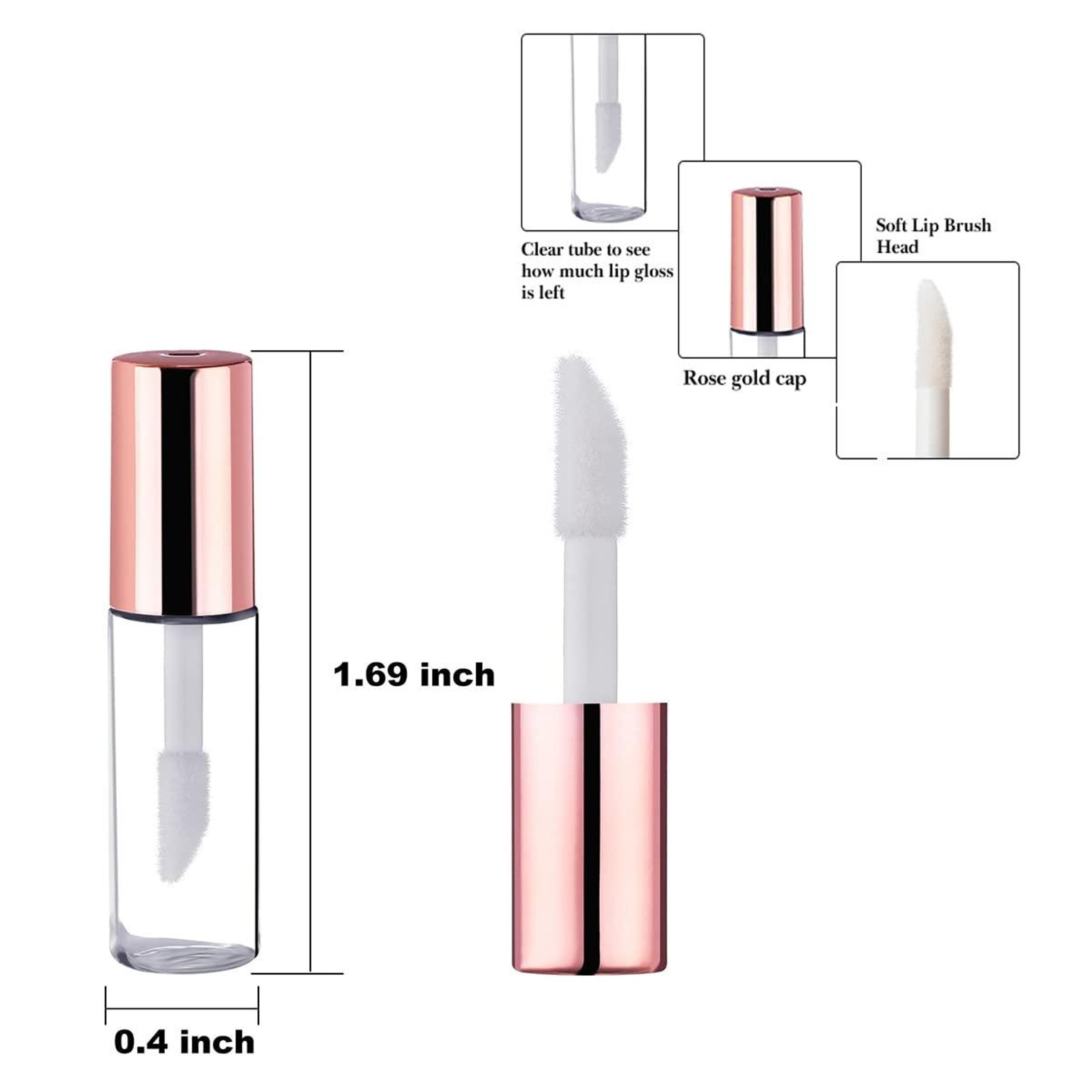 Mini Lip Gloss Bottles Refillable Lip Gloss Tubes Set For DIY Samples  Travel 3
