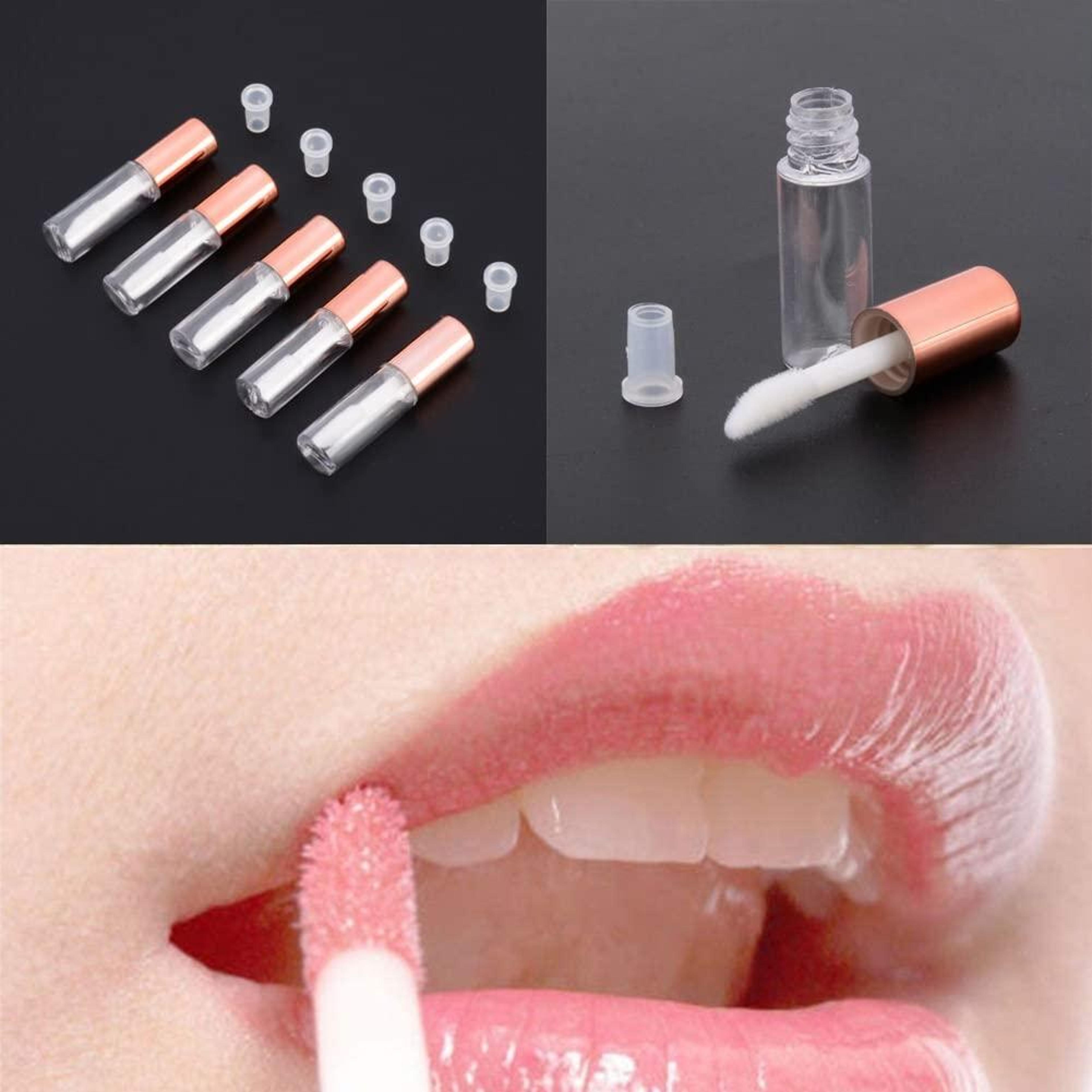 Mini Lip Gloss Bottles Refillable Lip Gloss Tubes Set For DIY Samples  Travel 8
