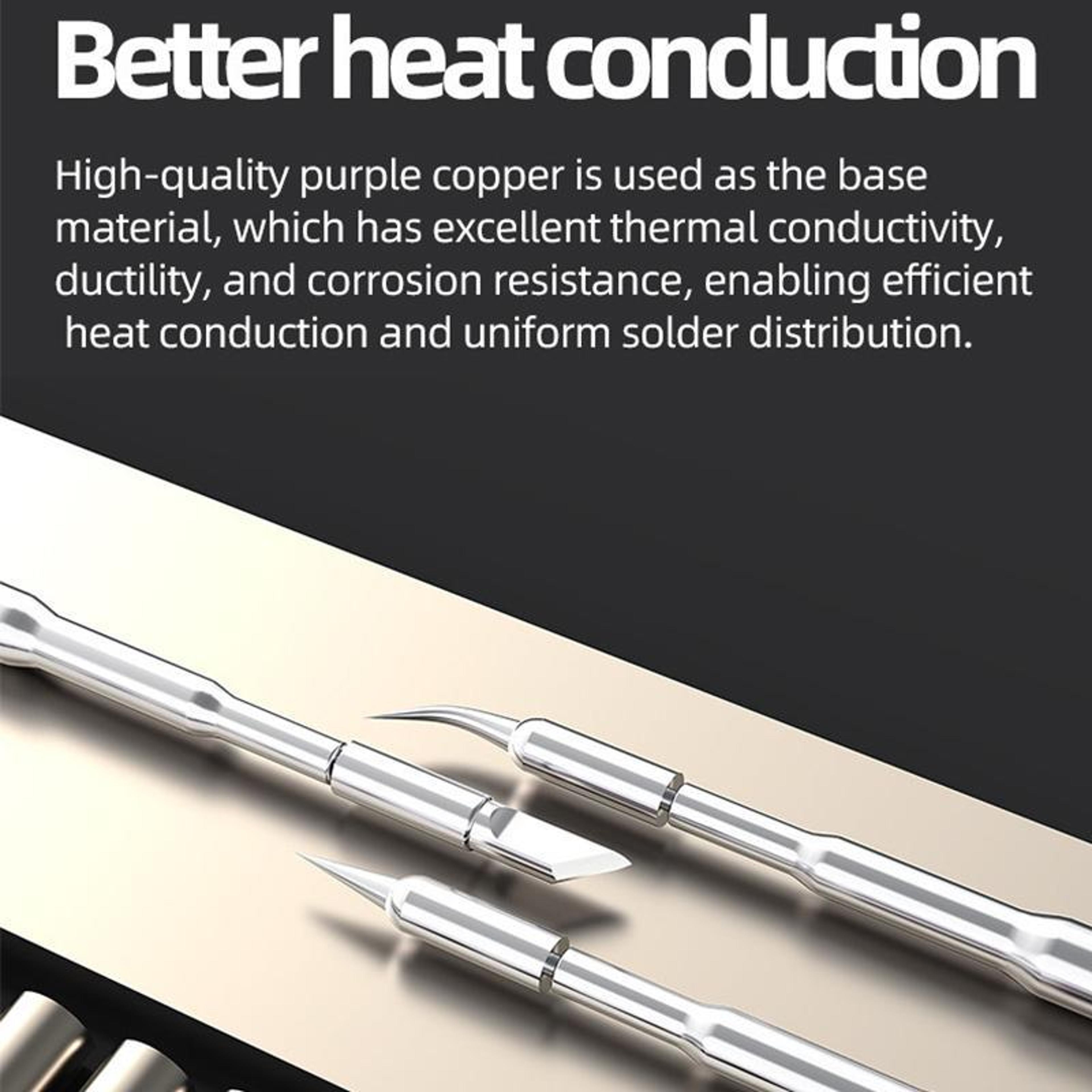 JTX C210 Soldering Iron Tip High Power Precision Tip For Fast Heating And Durable Performance 12