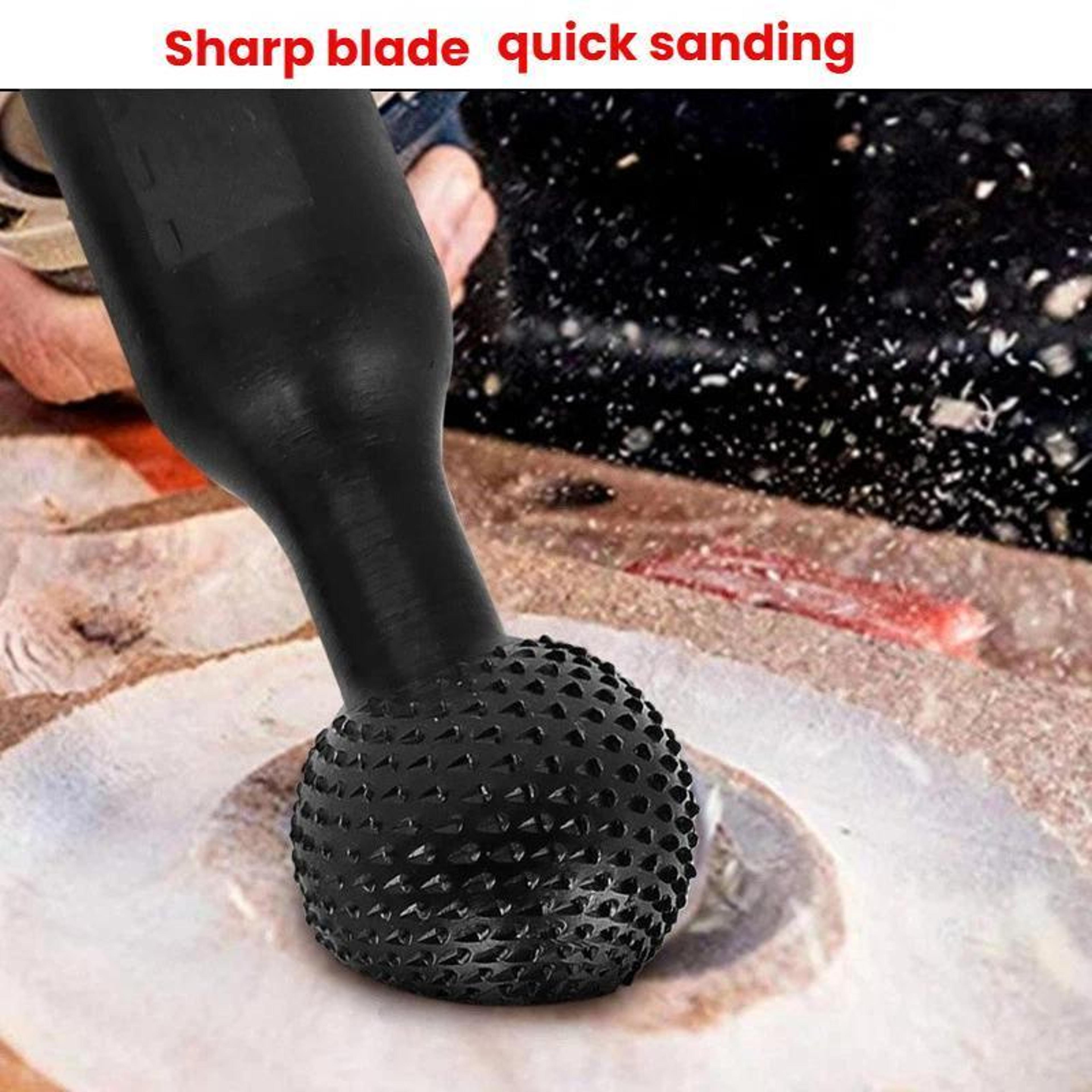 Spherical Wood Carving Grinding Head For Angle Grinder Precision Groove Carving Tool 2