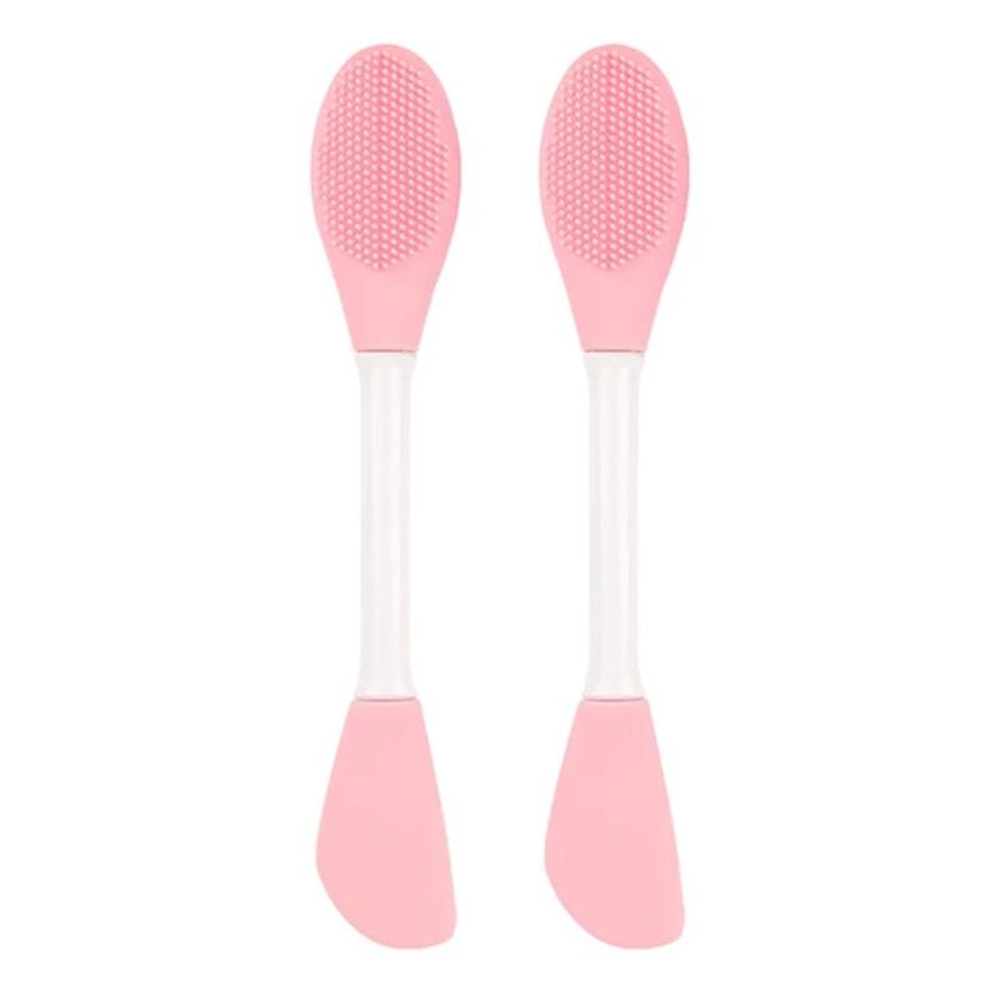 Dual Head Silicone Face Mask Brush Set For Clean Mask Application 1