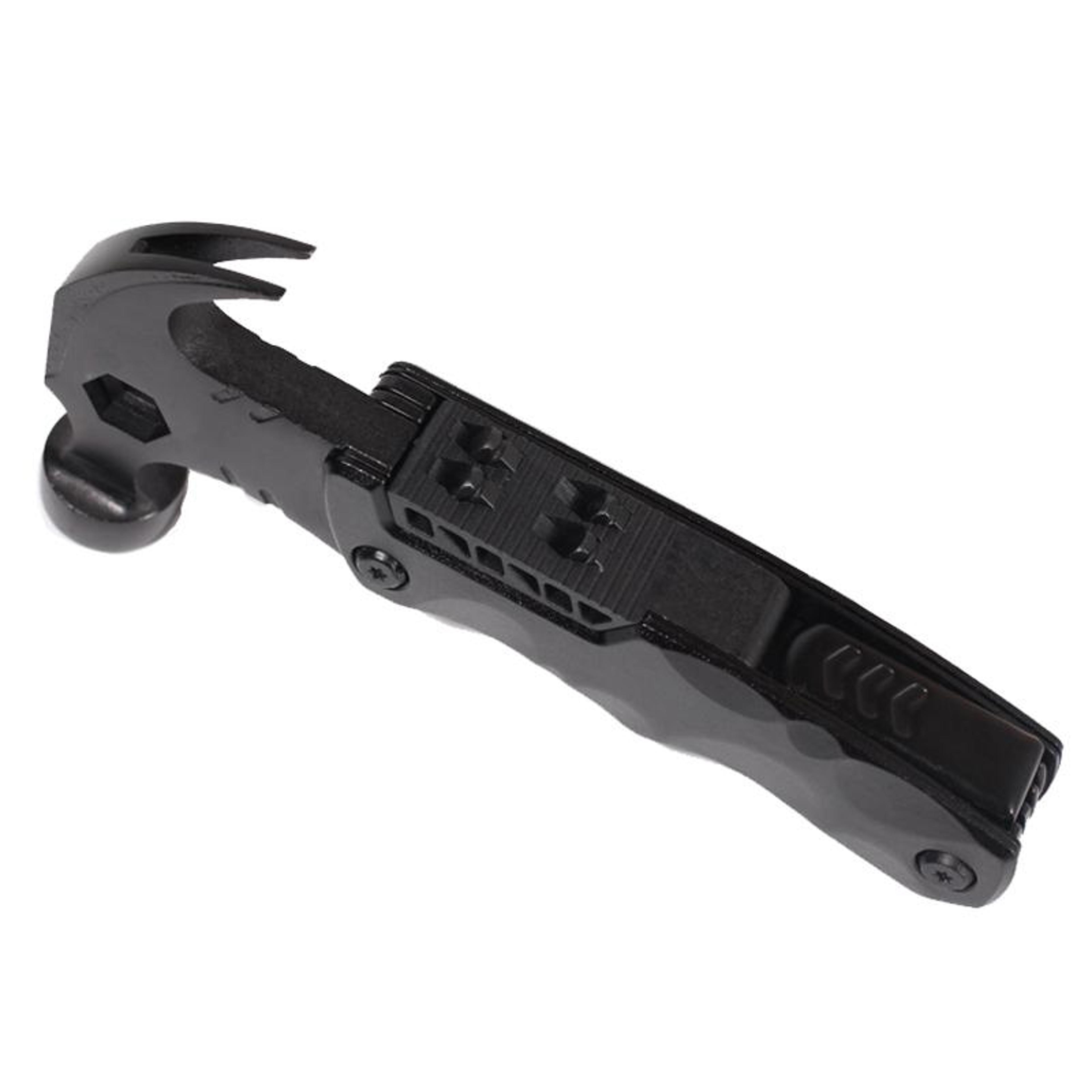 4 In 1 Foldable Survival Hammer Car Emergency Tool With Glass Breaker  Outdoor Multi Tool 1