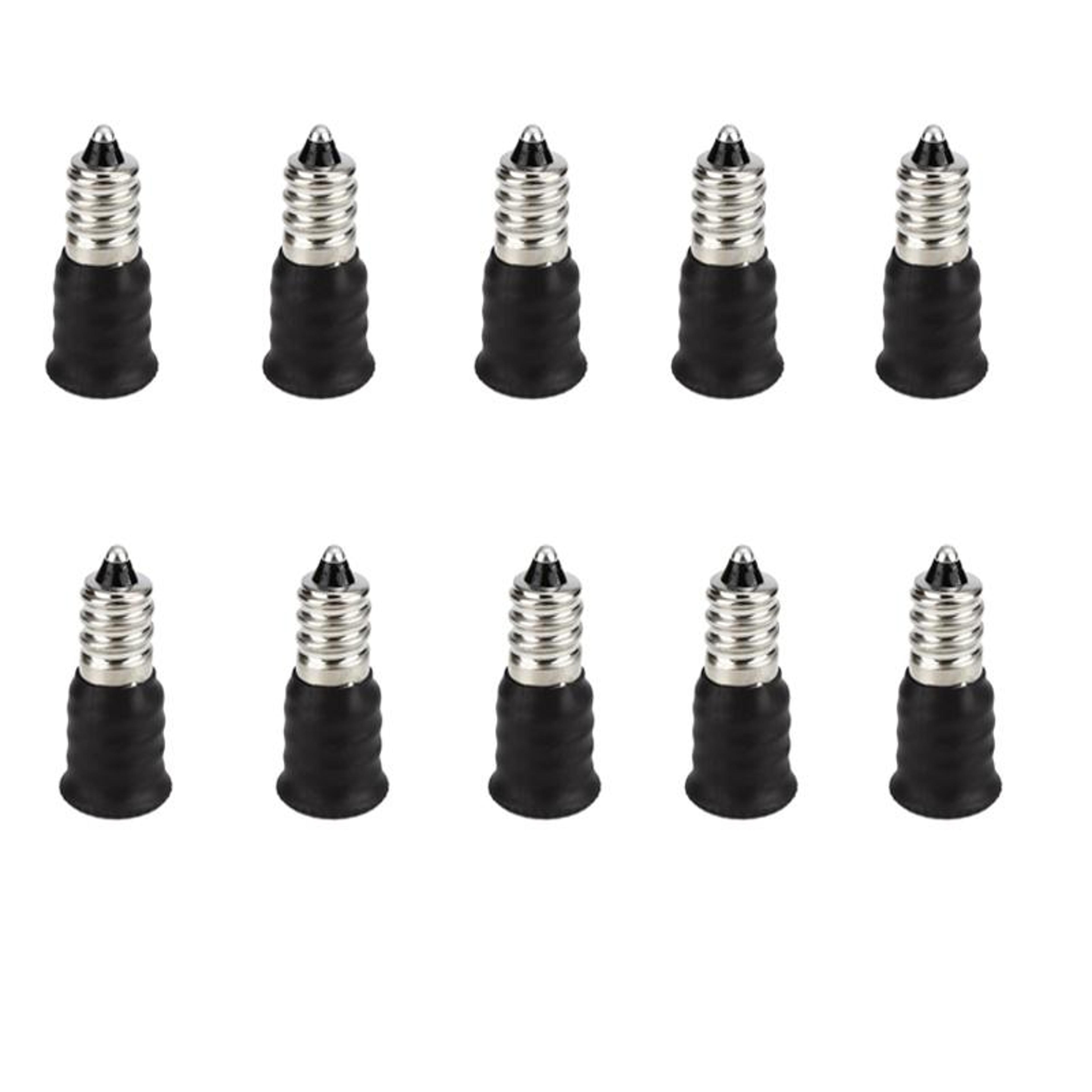 10pcs E12 To E14 Adapter Socket Converter For LED Bulbs Heat Resistant Lamp Socket Adapter 1