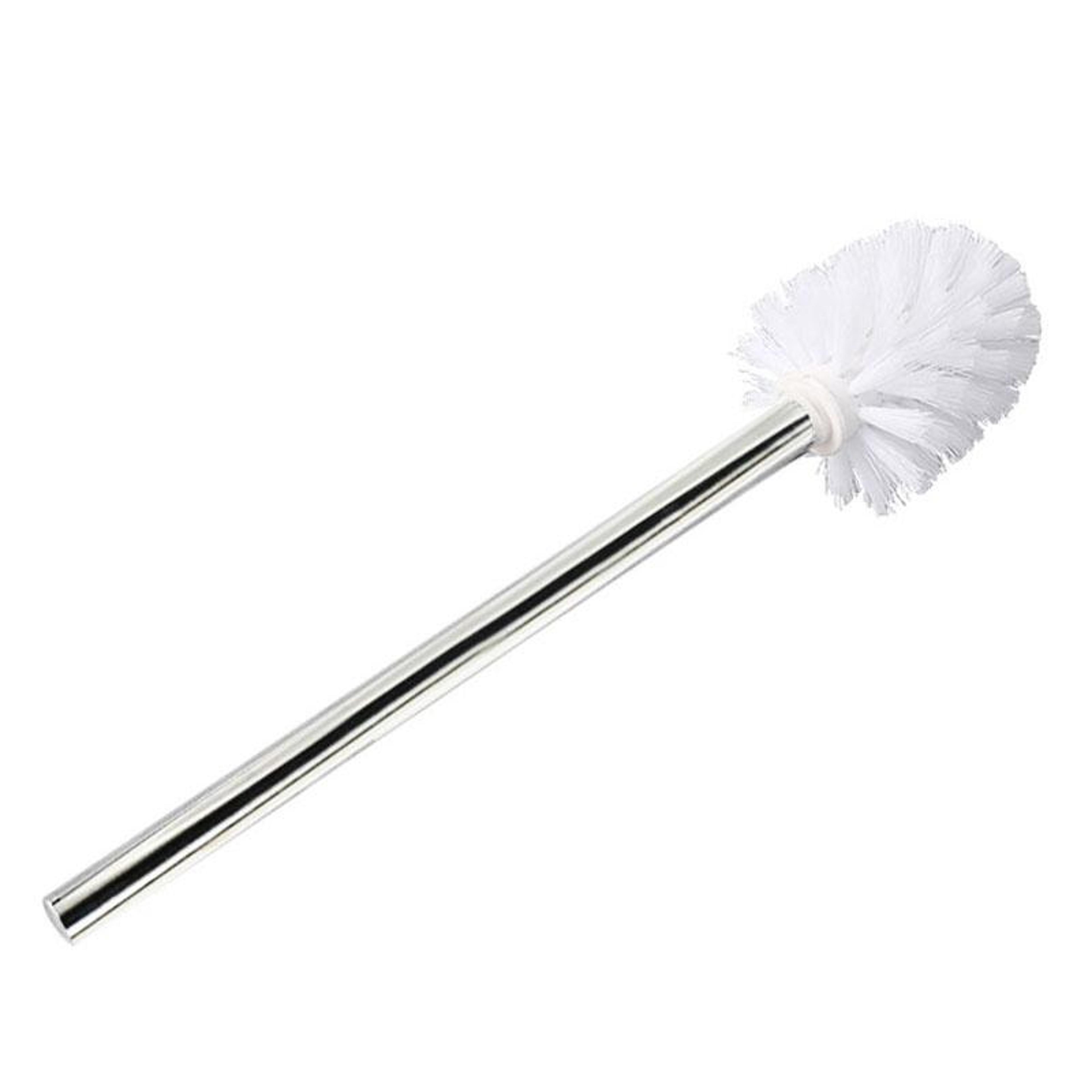 Stainless Steel Toilet Brush Set With Wall Holder For Deep Bathroom Cleaning 1