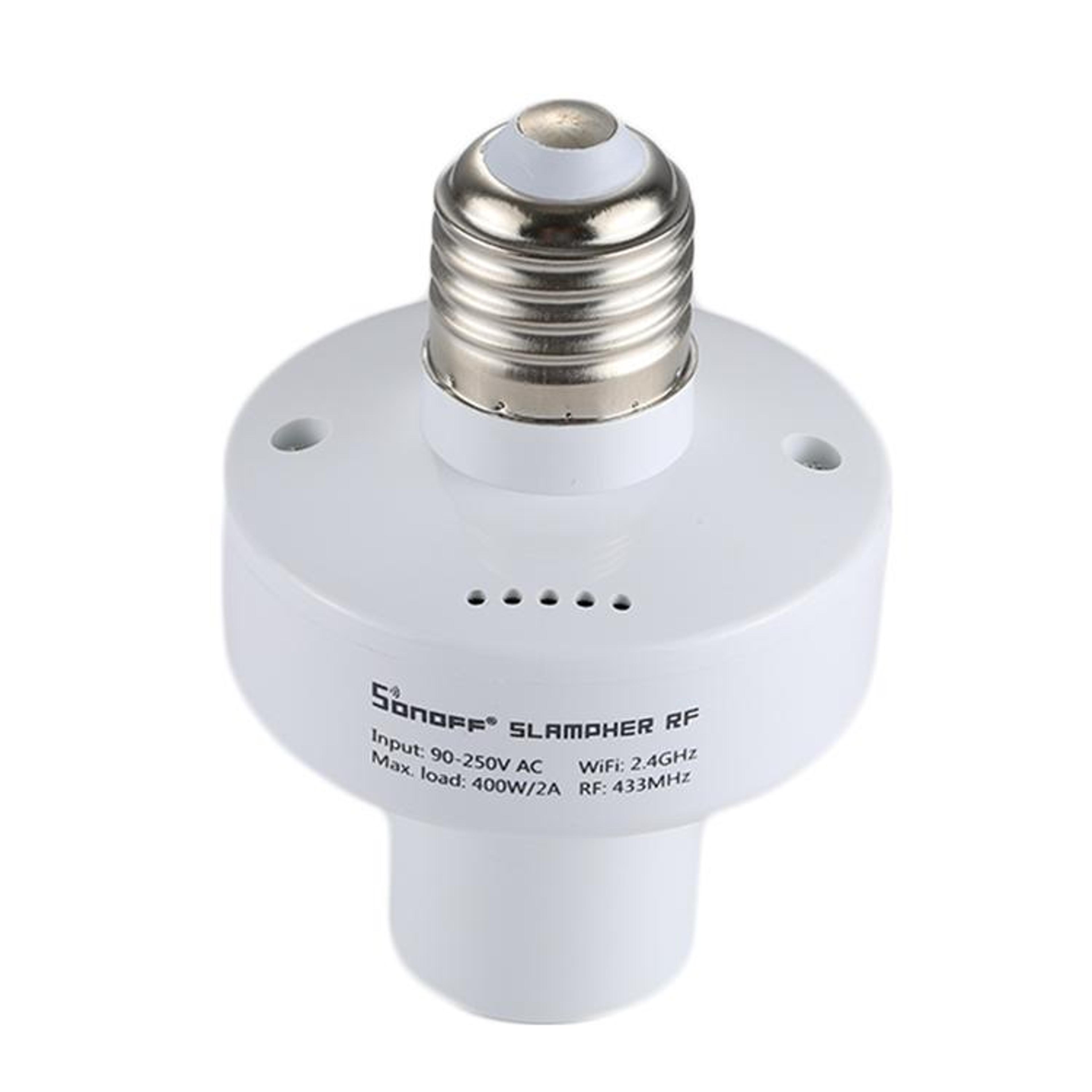 Sonoff WiFi Smart Light Socket With Alexa Voice Control  E27 Remote Lamp Holder 1