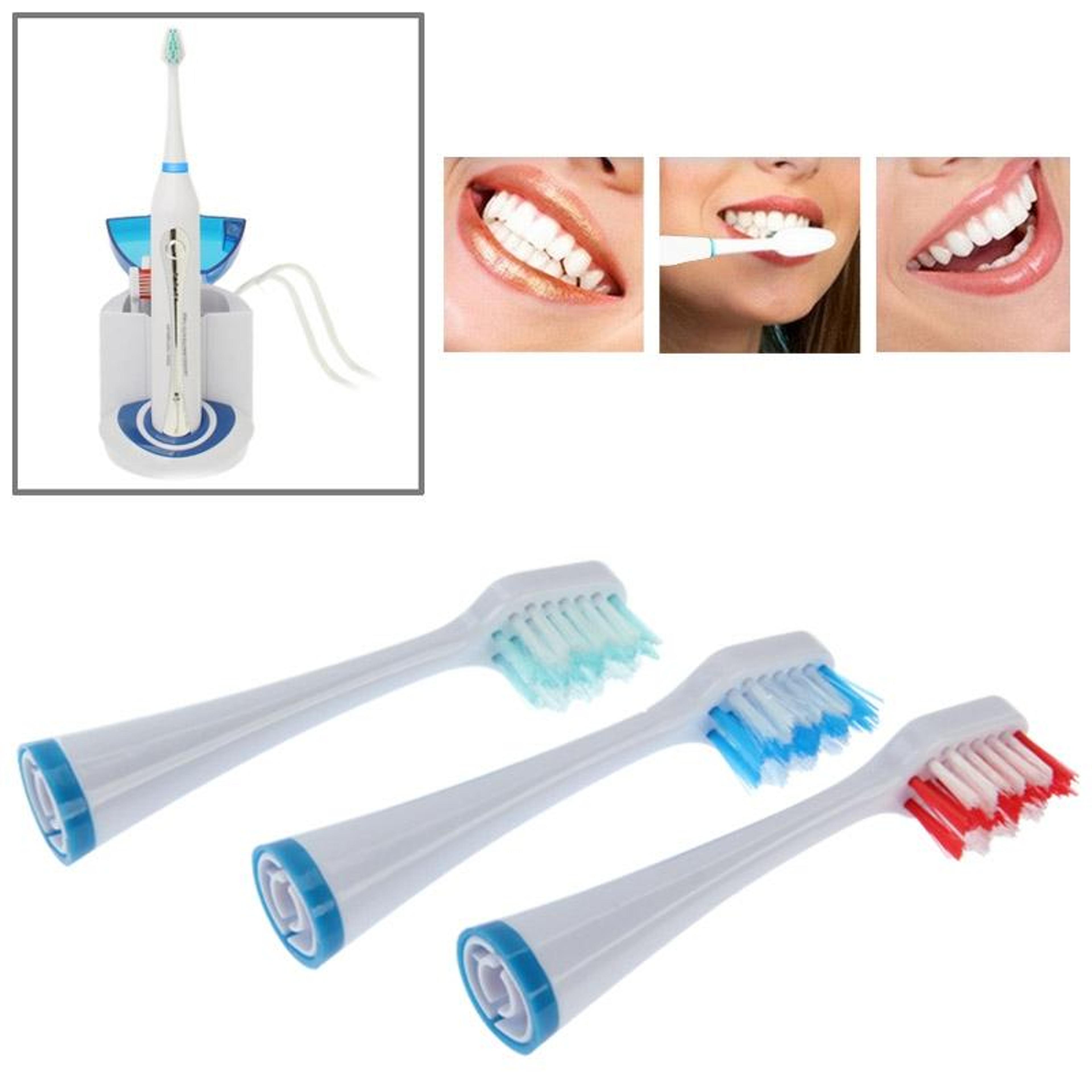 Sonic Electric Toothbrush Replacement Heads 3pcs For Deep Oral Care 5