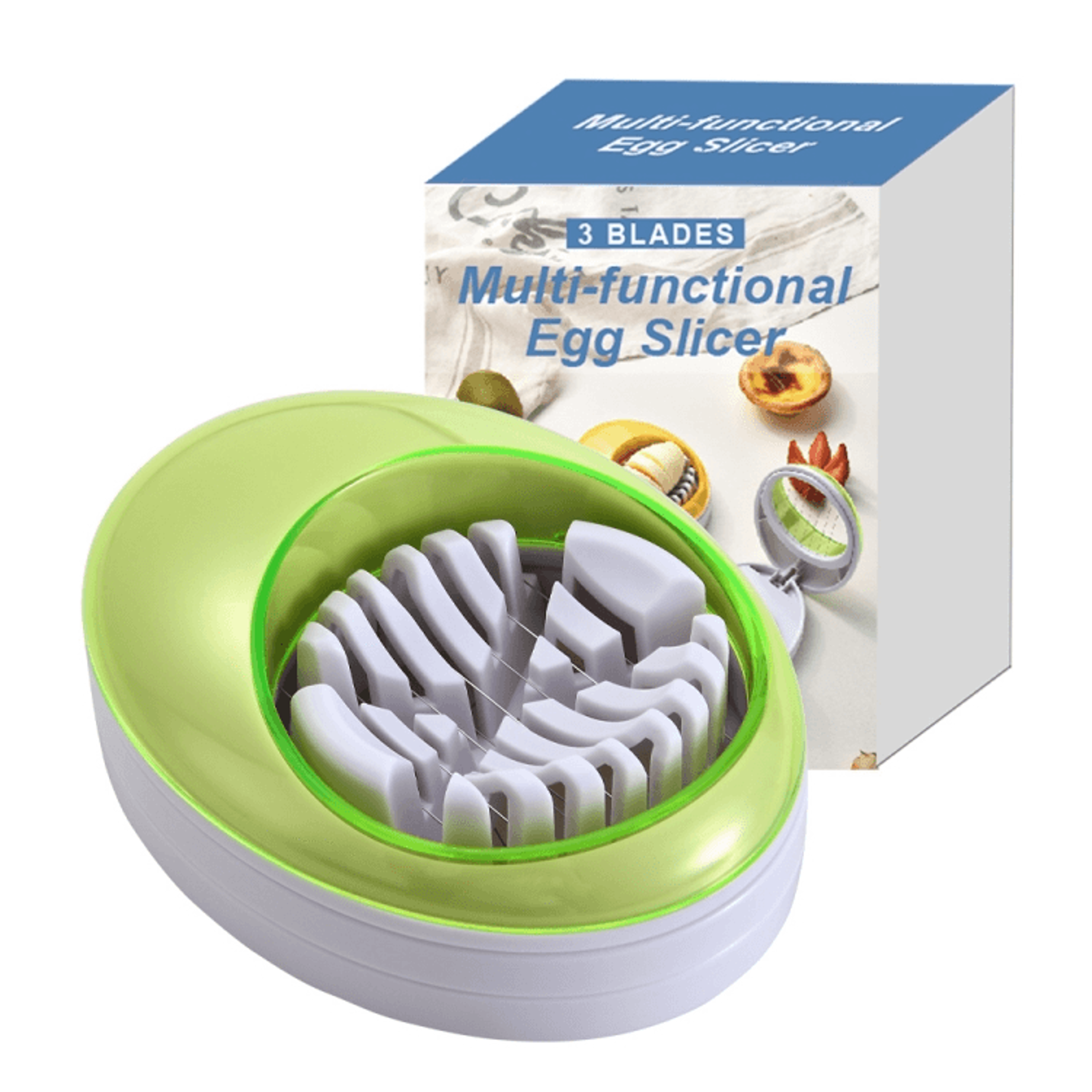 3in1 Egg Slicer  Soft Fruit Cutter For Strawberries Bananas And Mushrooms 7