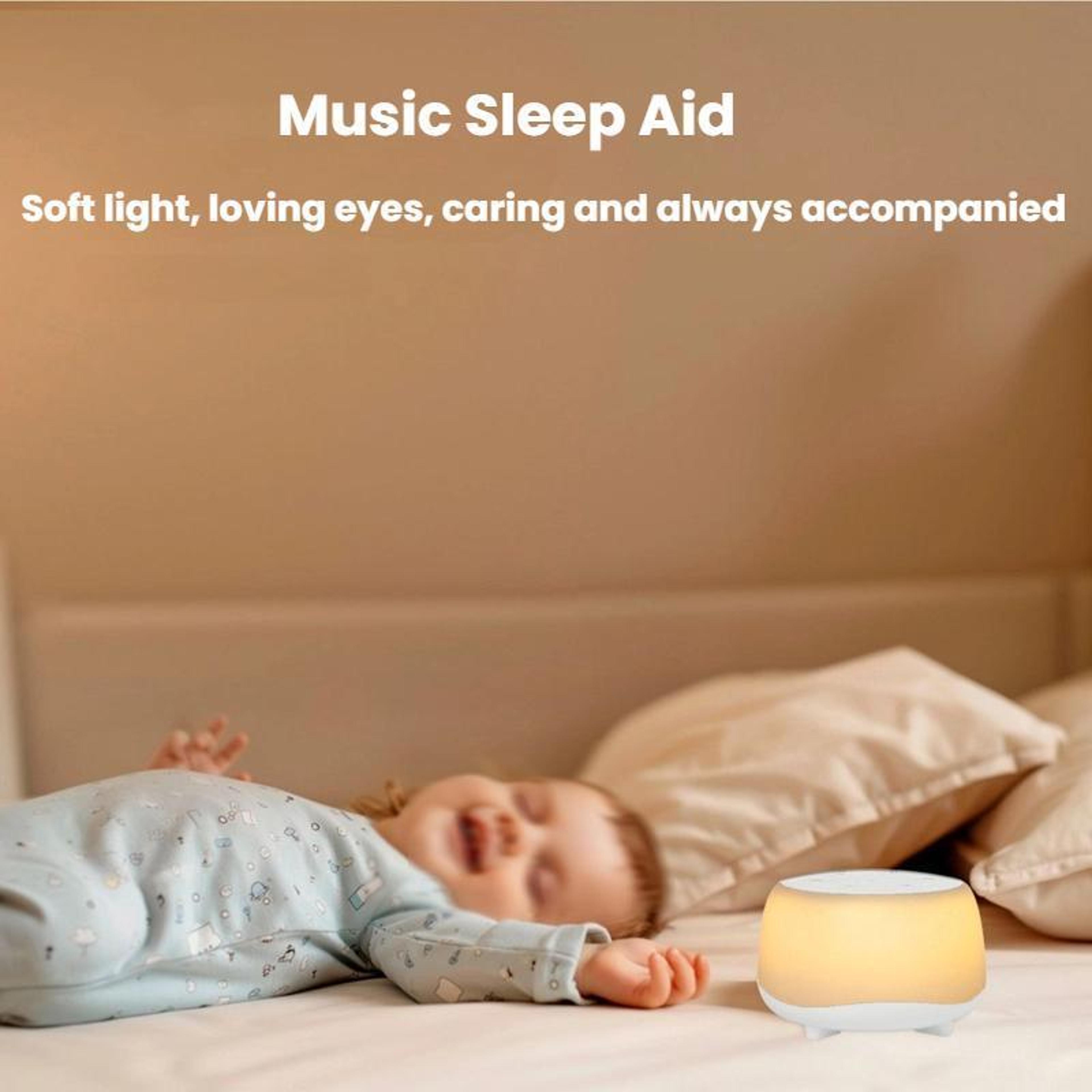 Portable White Noise Machine With Night Light  Sleep Sounds For Adults And Babies 1
