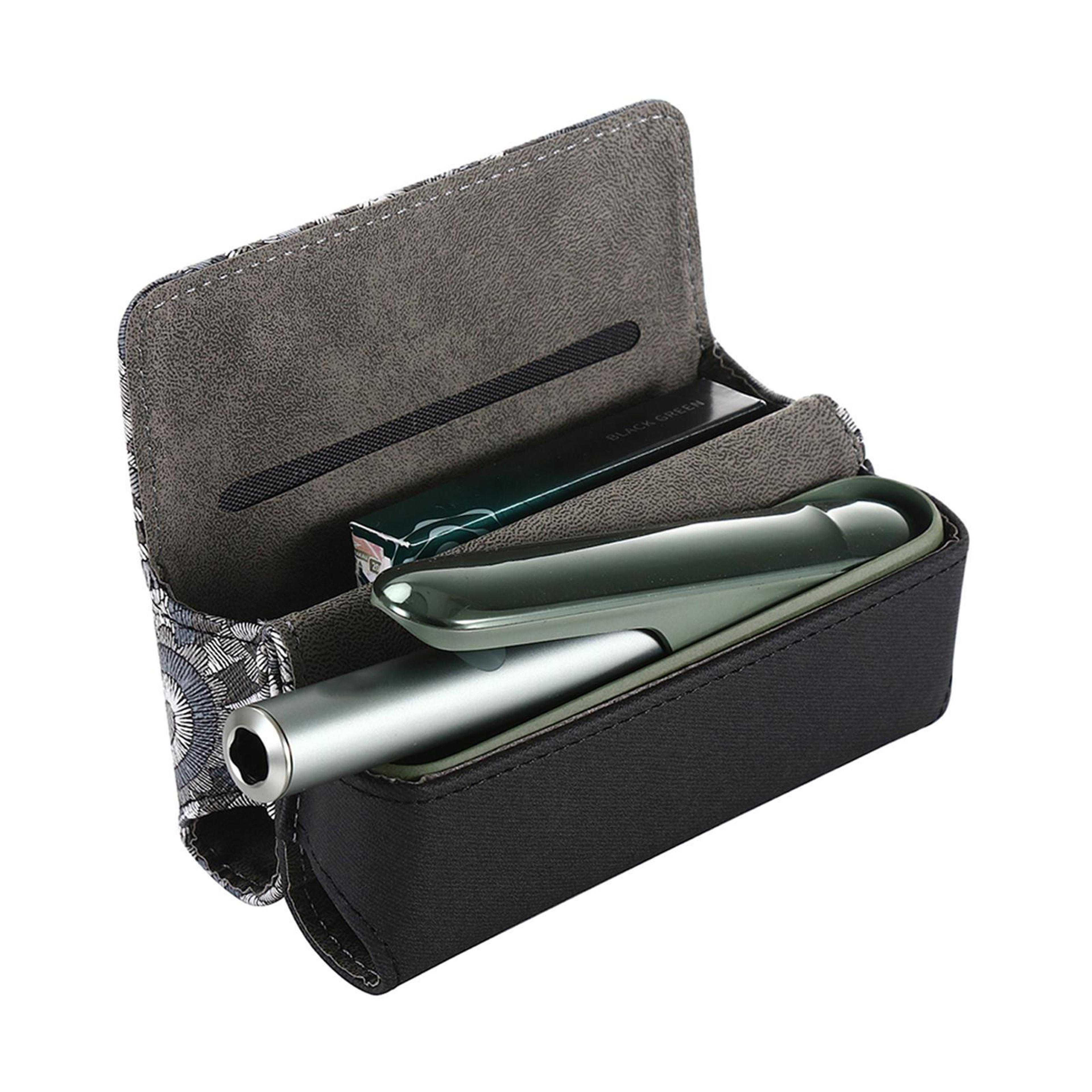 Magnetic Leather Carry Case With Charging Access 5