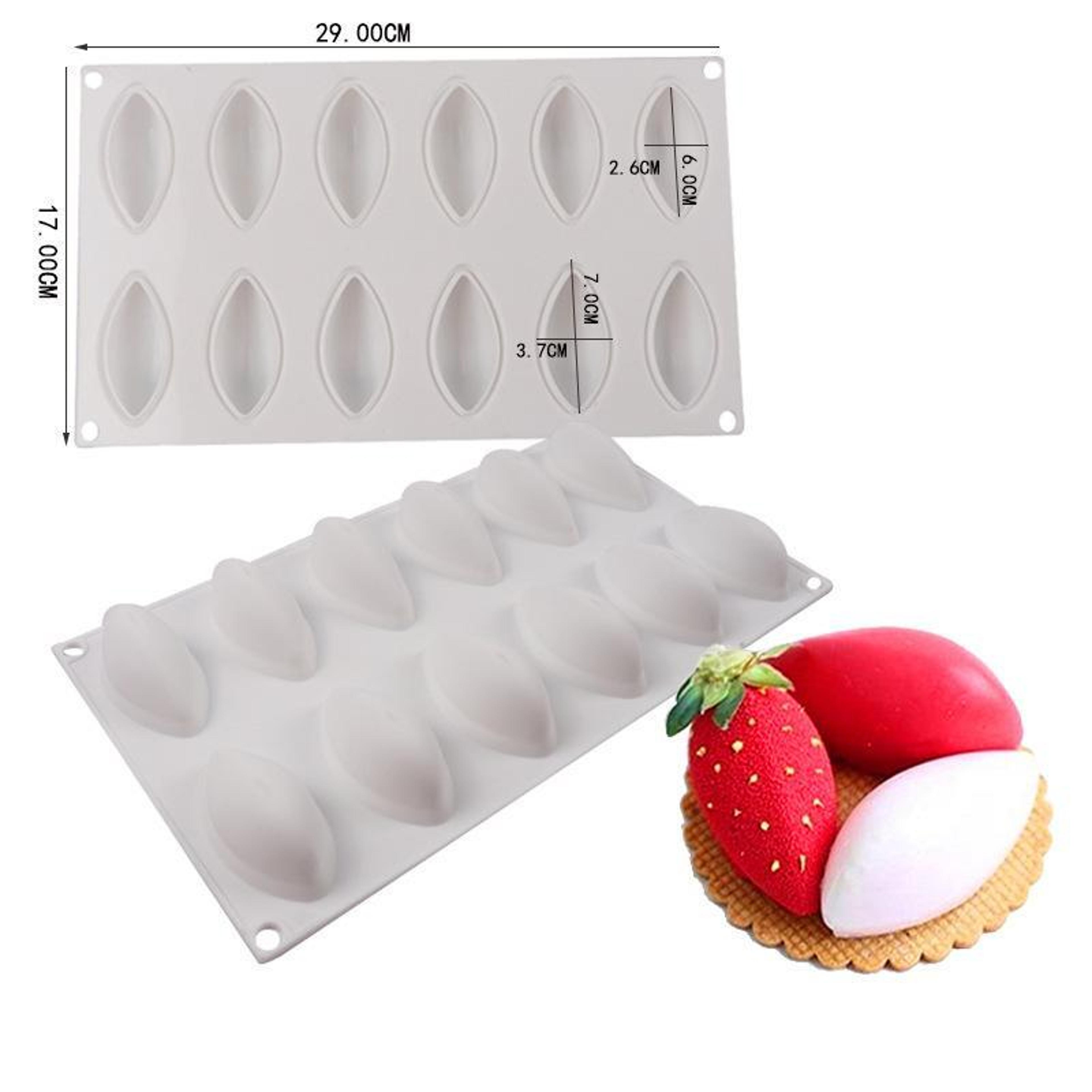 Mango Shape Silicone Cake Mold For Mousse Ice Cream Chocolate  Fondant Desserts 1