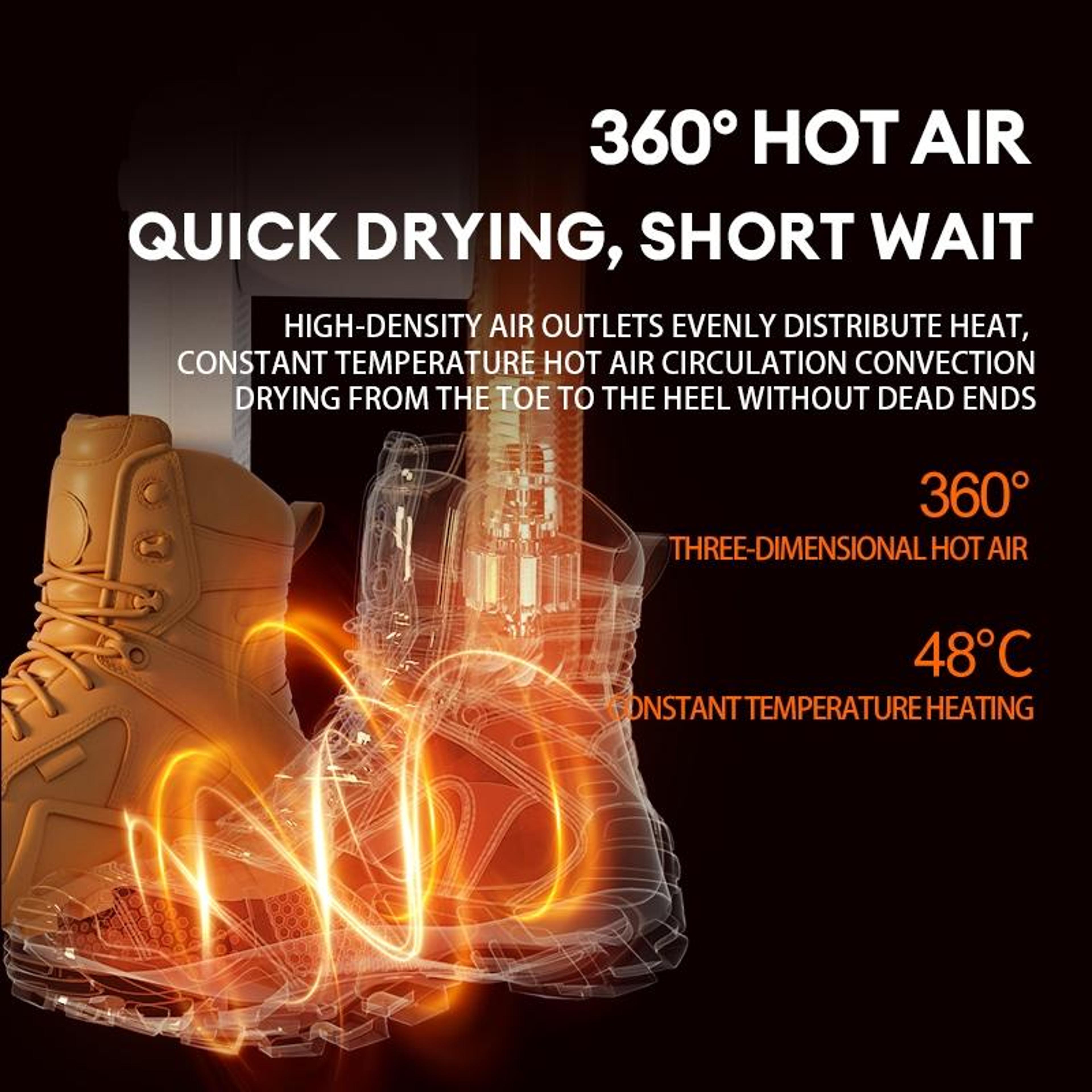 Smart UV Shoe Dryer With Antibacterial Sterilization  Constant Temperature Control 5