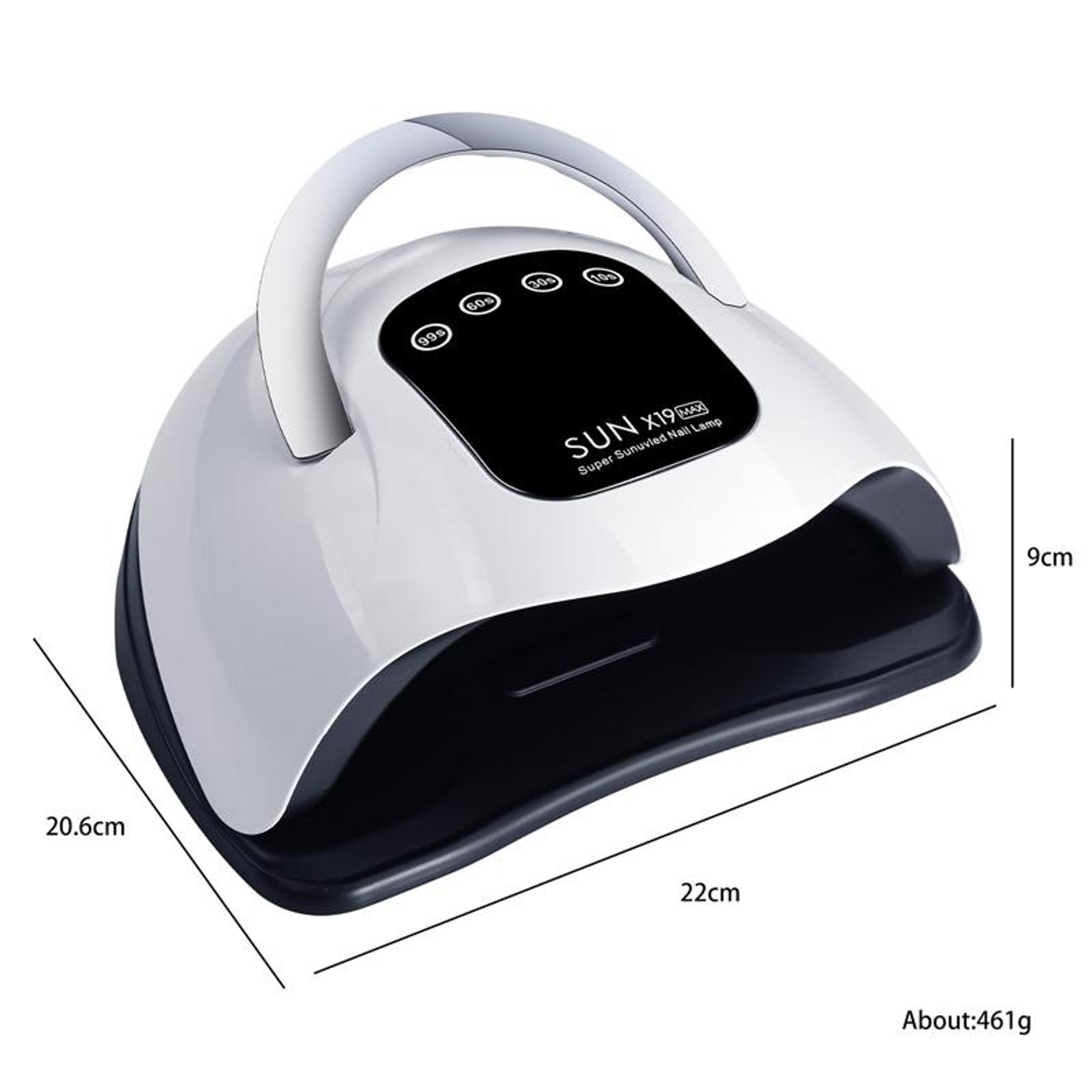 UV LED Nail Lamp With LCD Timer Fast Gel Nail Dryer For Salon Quality Manicures 1