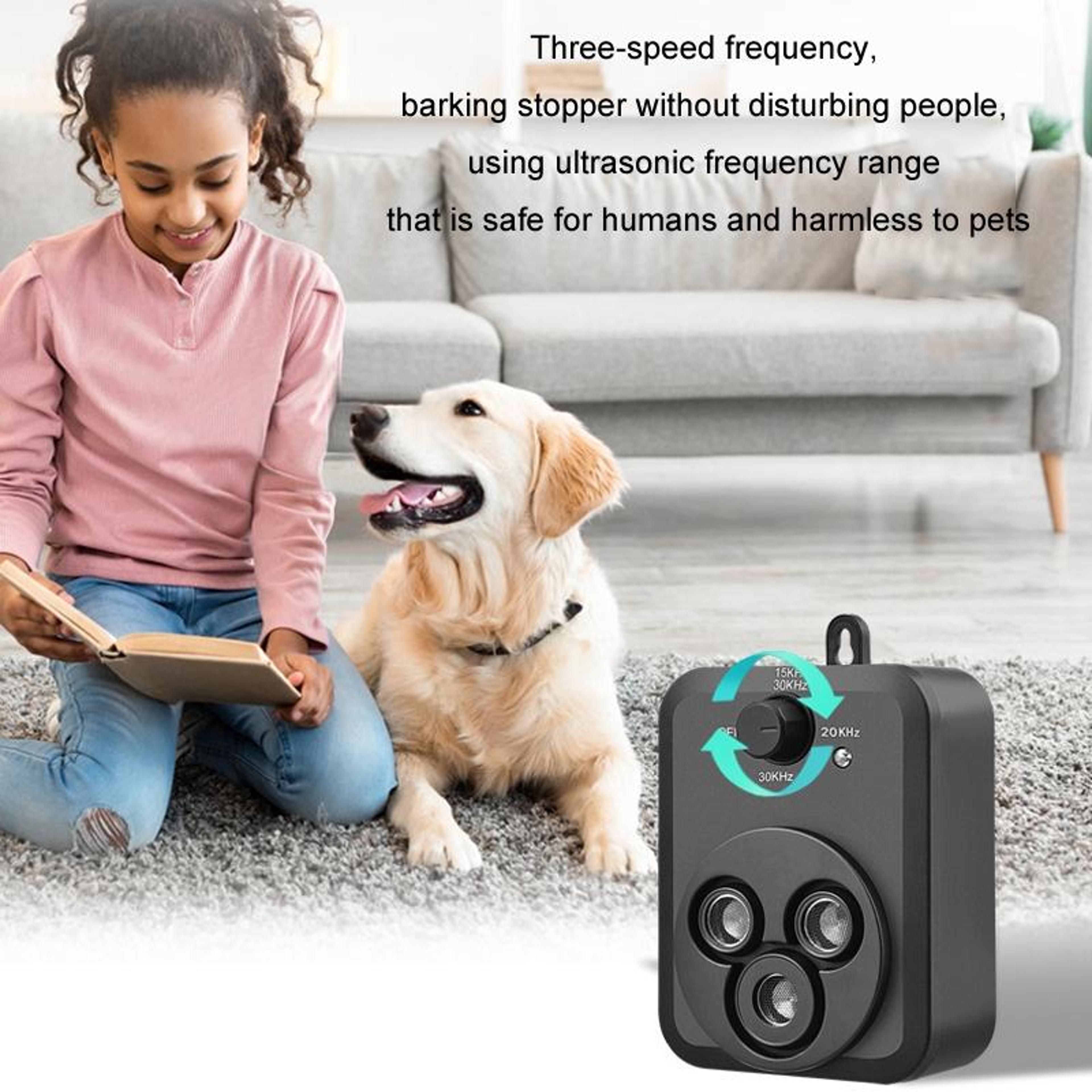 Ultrasonic Bark Control Device For Outdoor Dog Training  Noise Reduction 4