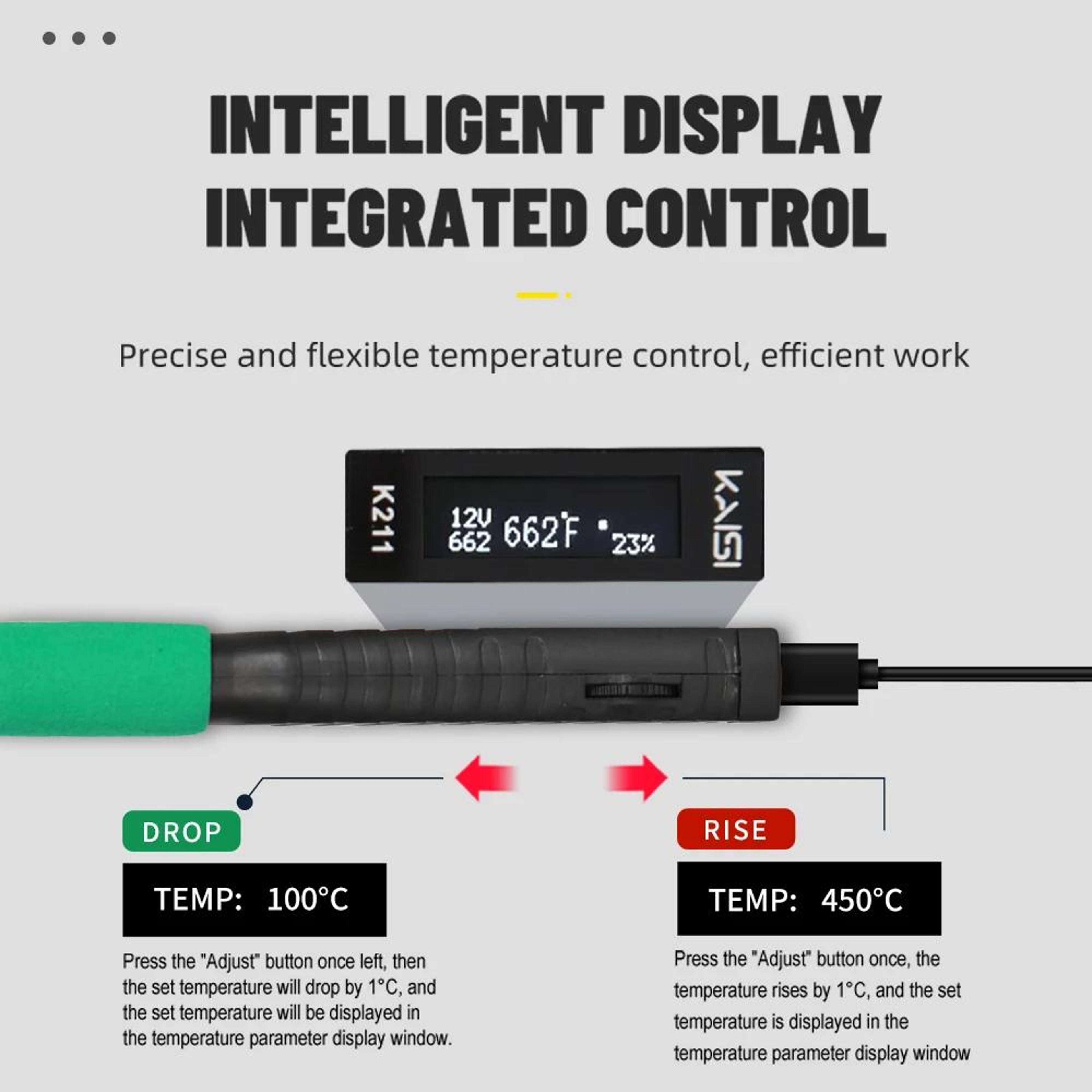 USB Soldering Iron With Smart Sleep  Type C Fast Heating For DIY Electronics Repair 6