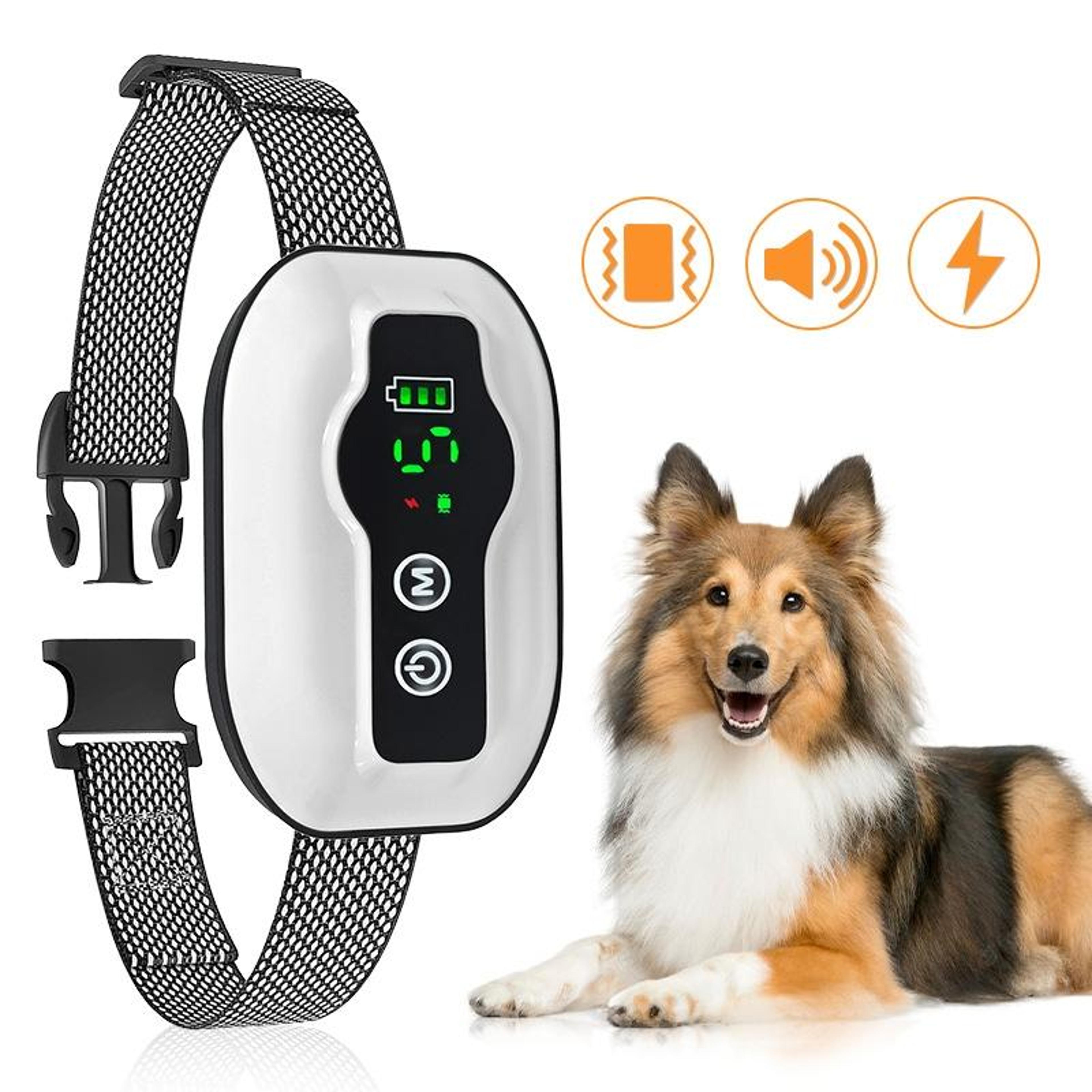 Smart AntiBarking Dog Collar Waterproof With Adjustable Sensitivity  3 Training Modes 0