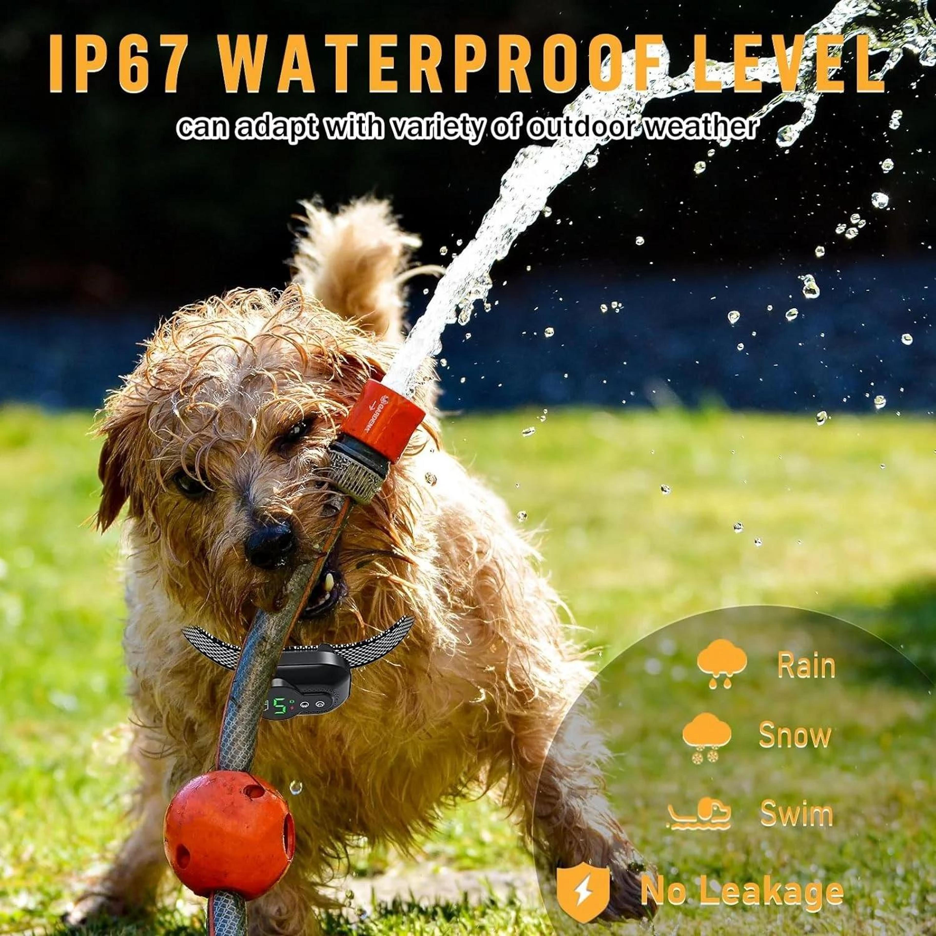 Smart AntiBarking Dog Collar Waterproof With Adjustable Sensitivity  3 Training Modes 5