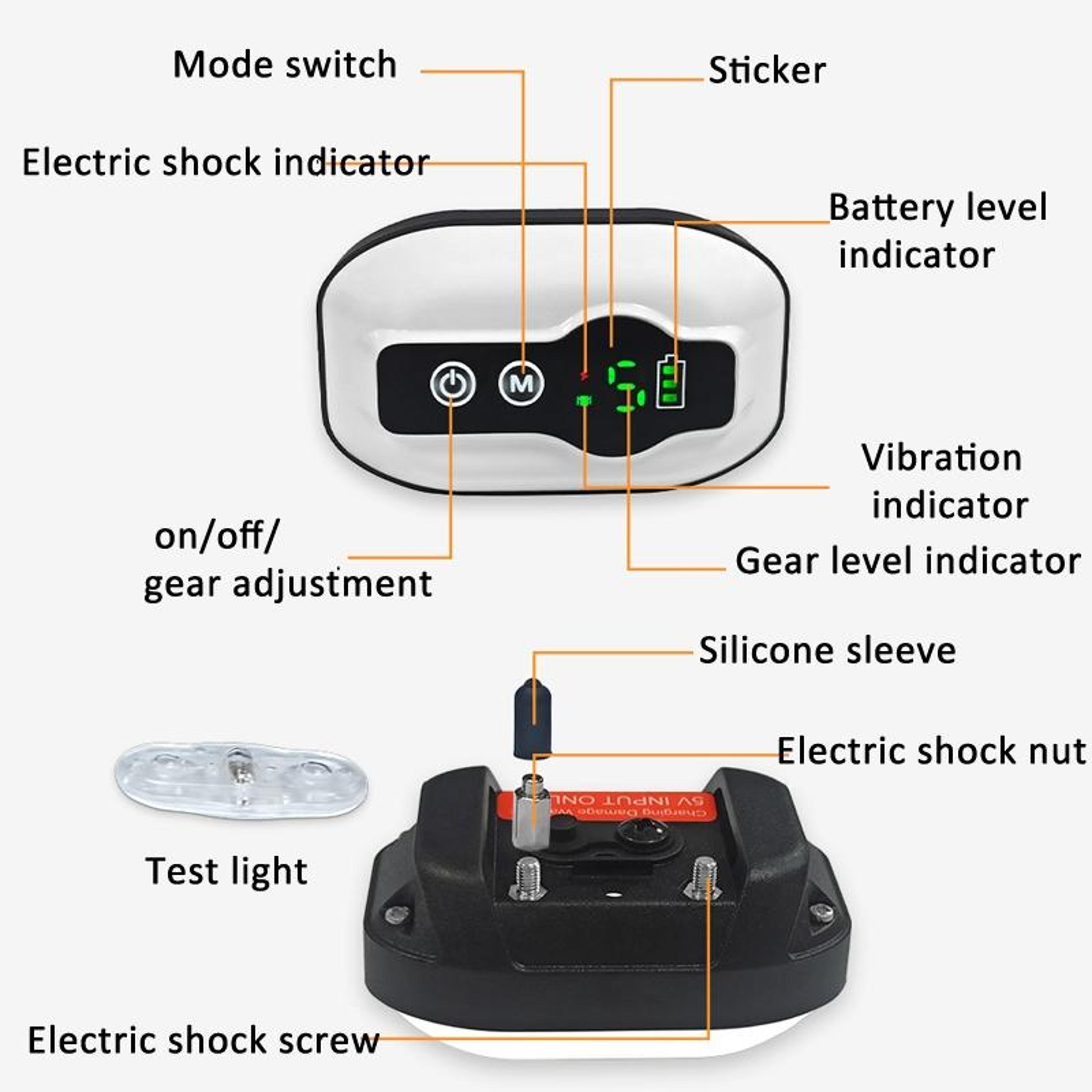 Smart AntiBarking Dog Collar Waterproof With Adjustable Sensitivity  3 Training Modes 6