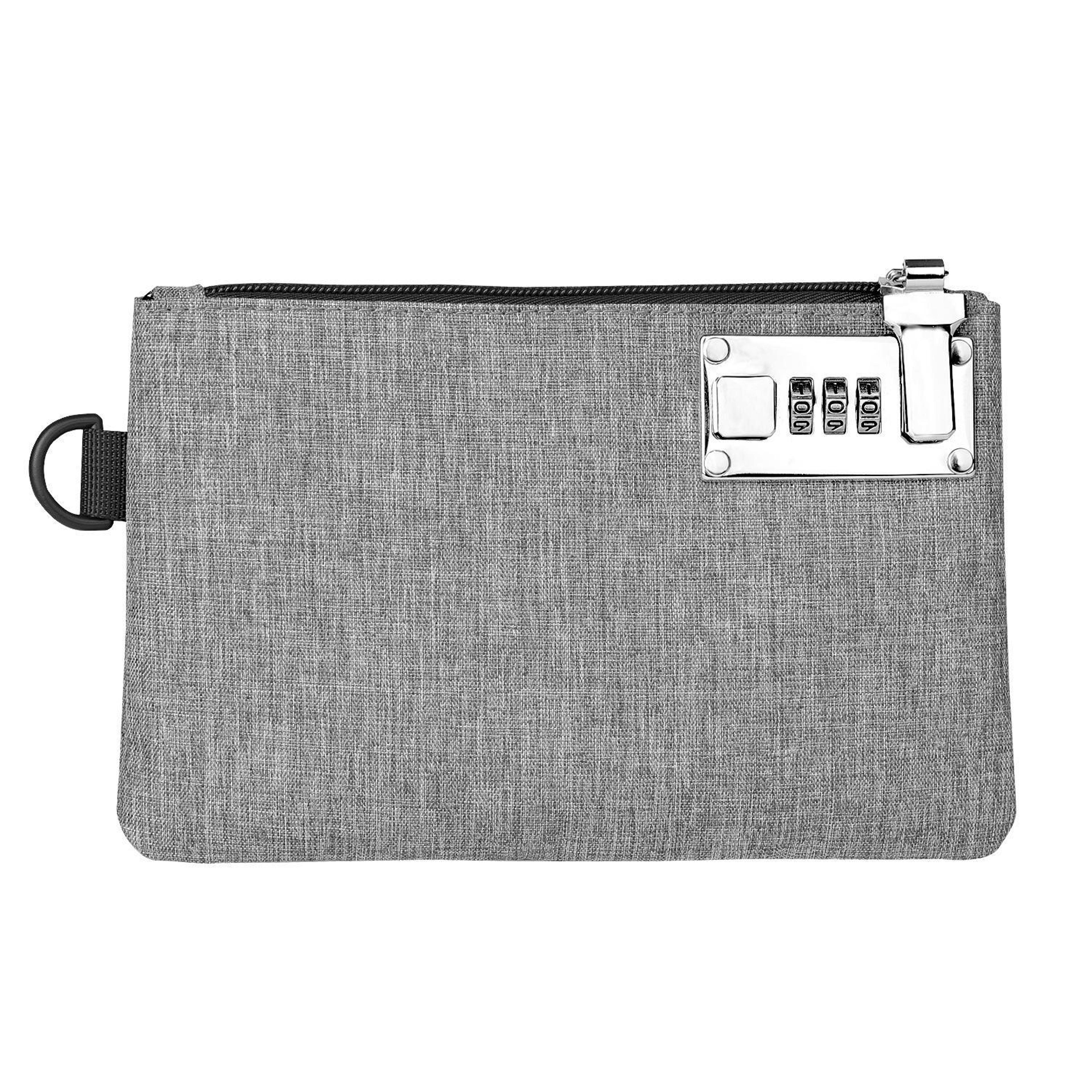 anti theft phone wallet with combination lock & card holder