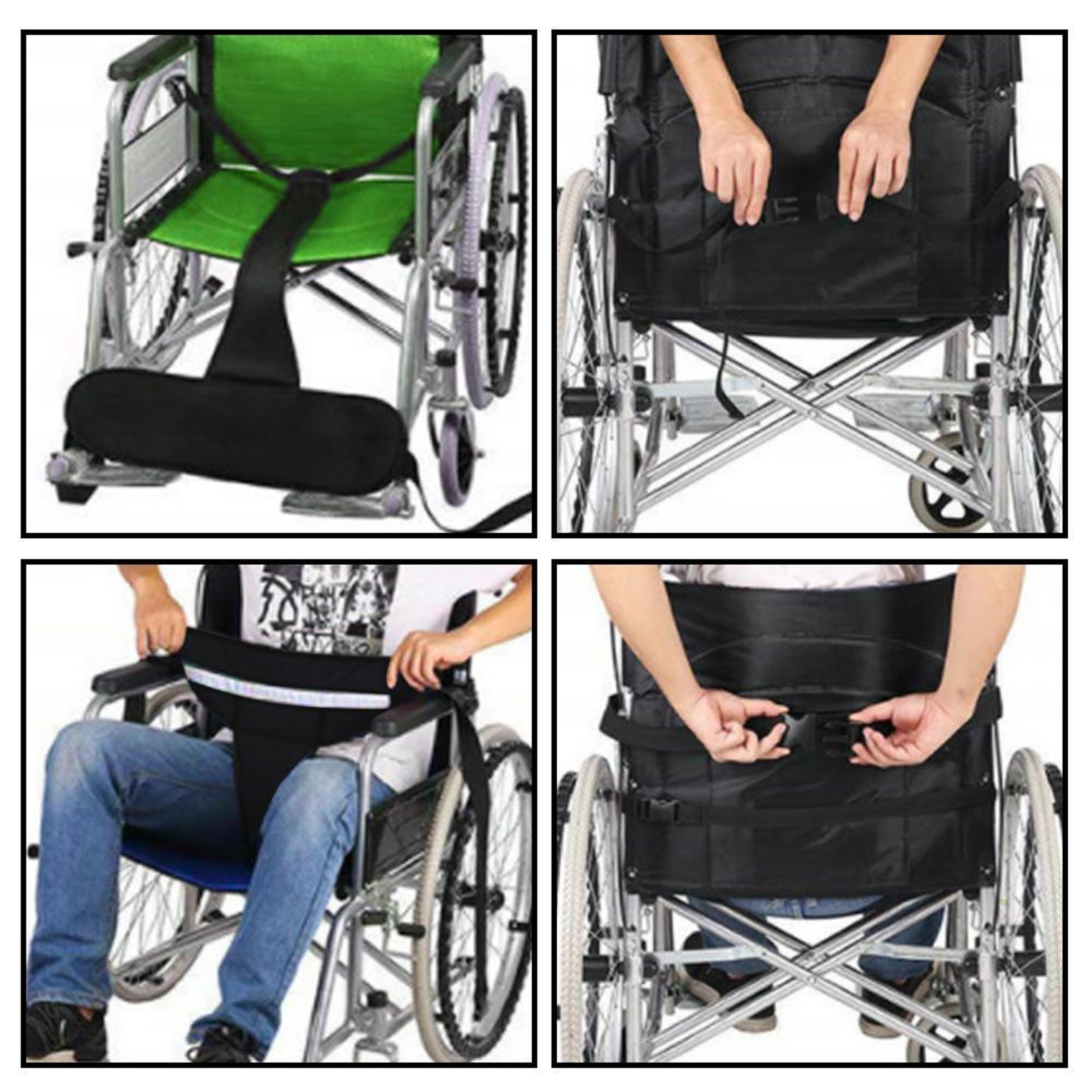 Breathable Wheelchair Safety Belt With Adjustable Buckles  AntiSlip Support 5