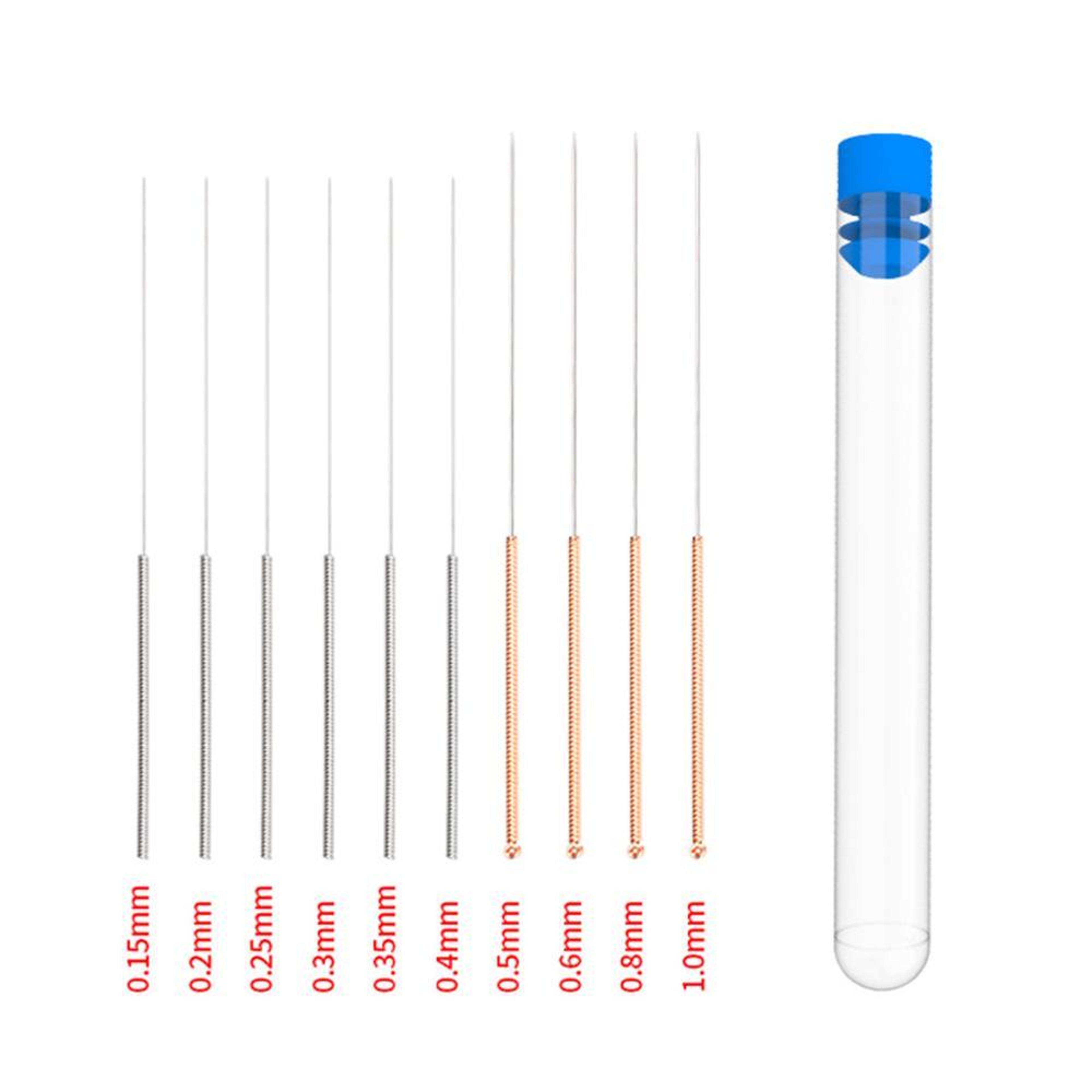 Precision 3D Printer Nozzle Cleaning Kit 10PCS Stainless Steel Nozzle Cleaning Needles Set 0