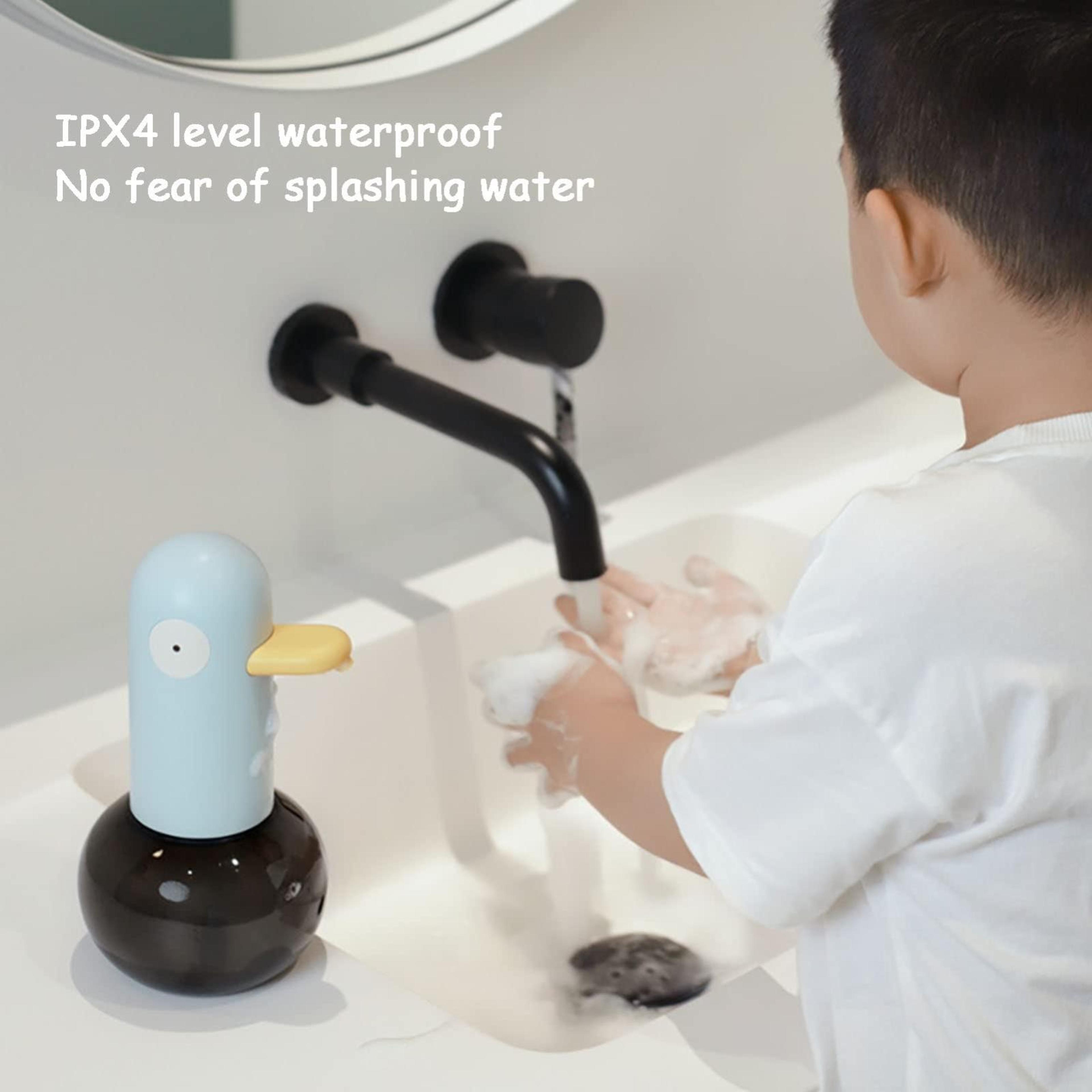 Cute Duck Automatic Foam Soap Dispenser Rechargeable Touchless Hand Washer For Kids  Family 6