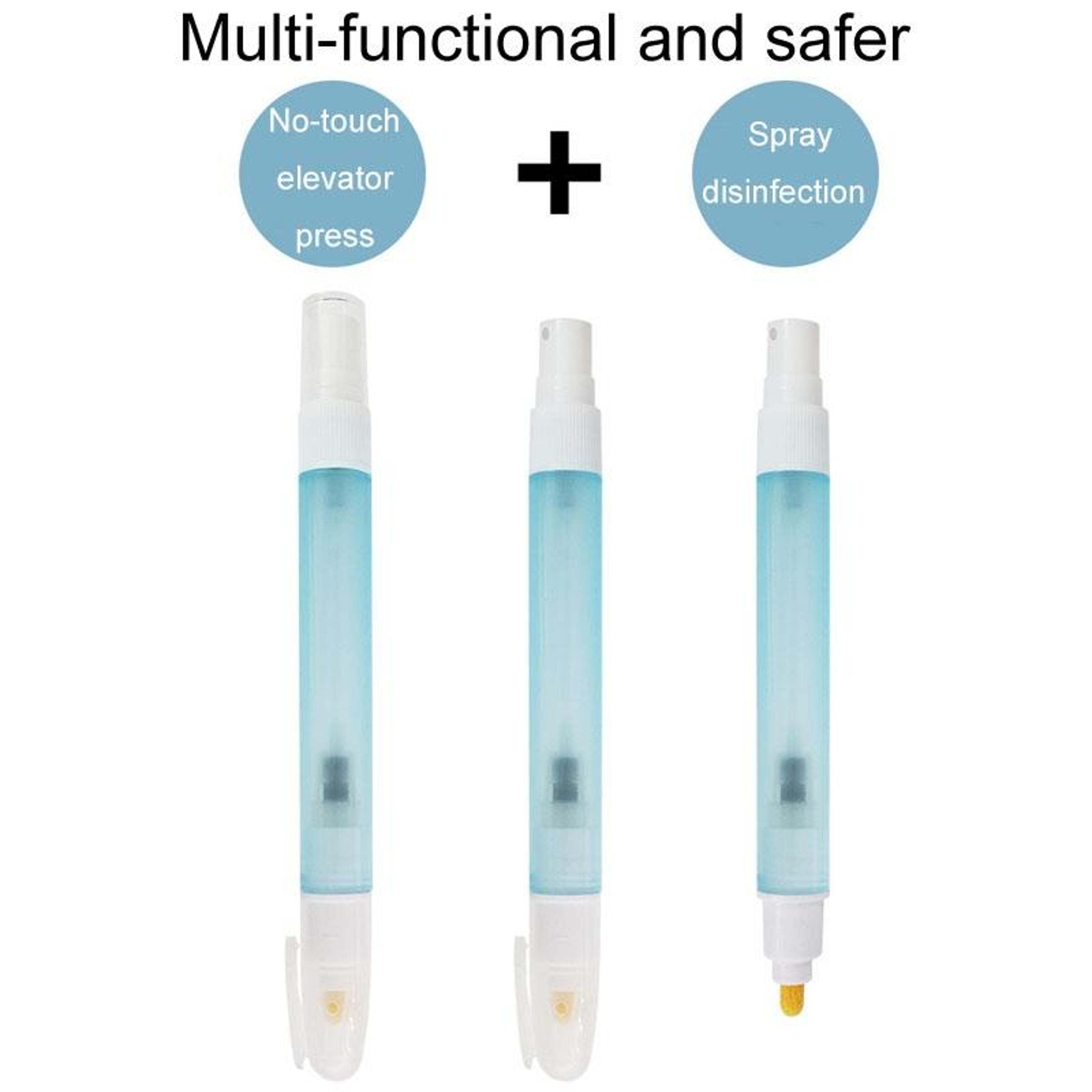 Portable Touchless Elevator Button Press  Sanitizer Spray Pen 2