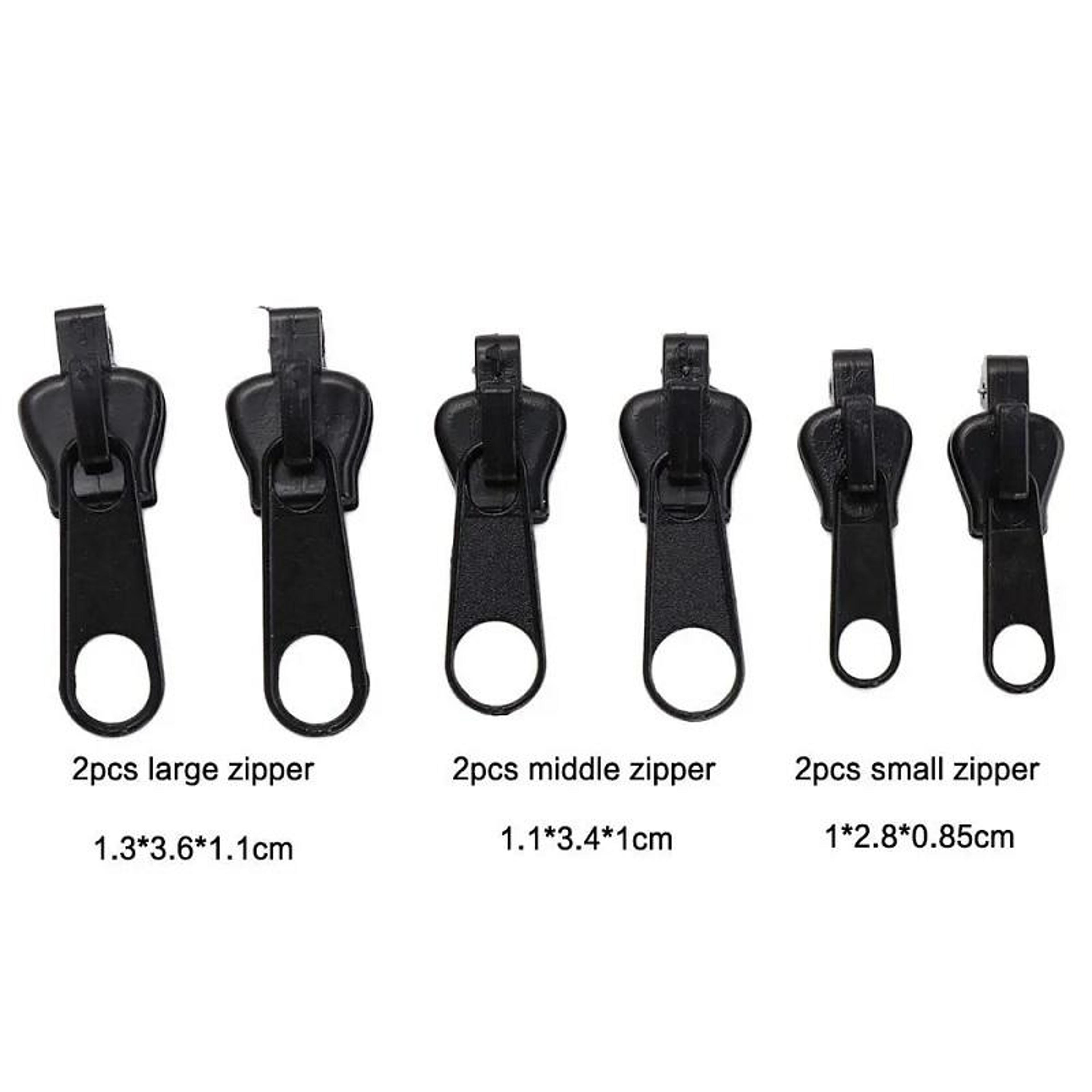 Universal Jacket Zipper Puller Set 6pcs Durable Sewing  Repair Tool 3