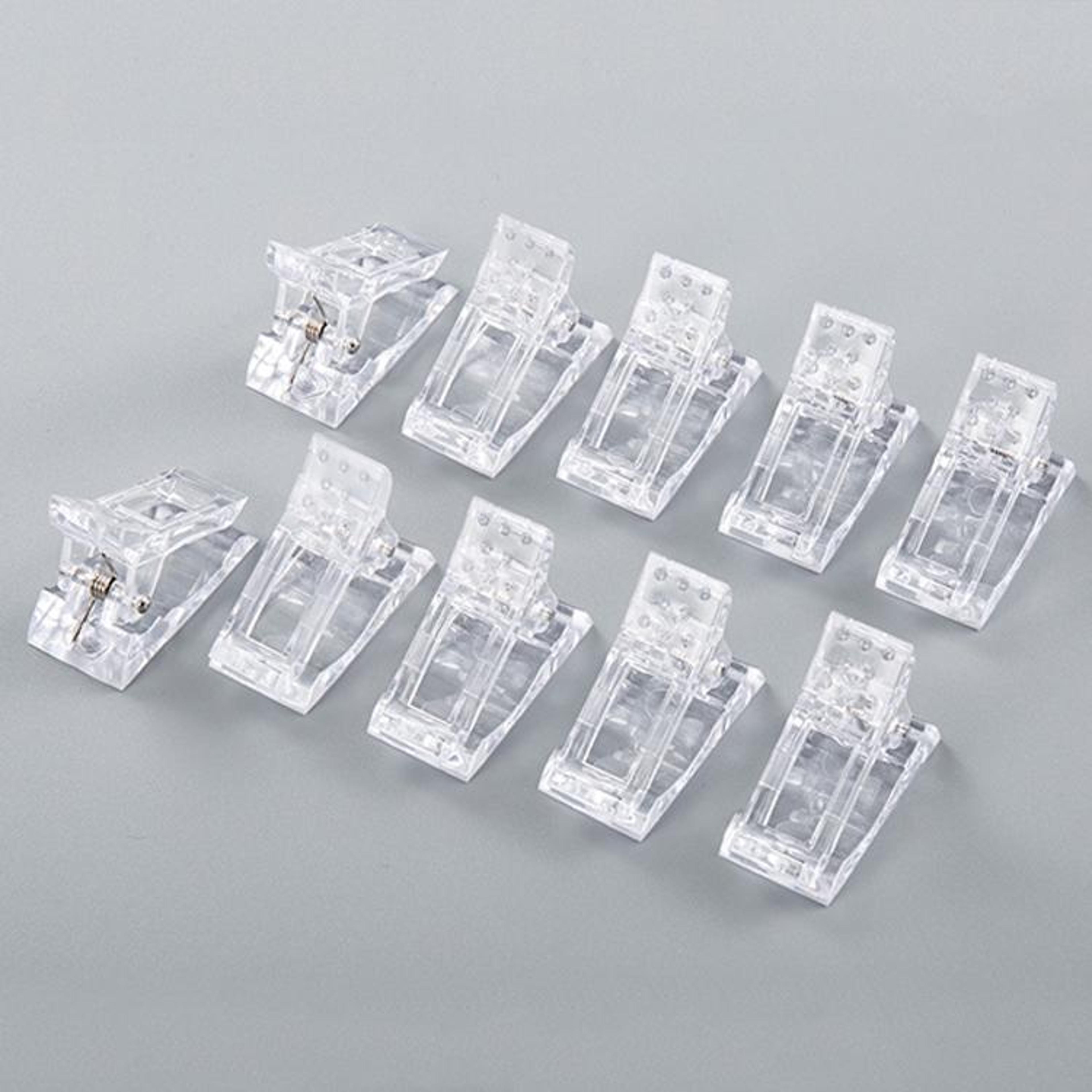 15PCS Nail Extension Clips For Poly Gel  Acrylic Nail Mold Fixing 4