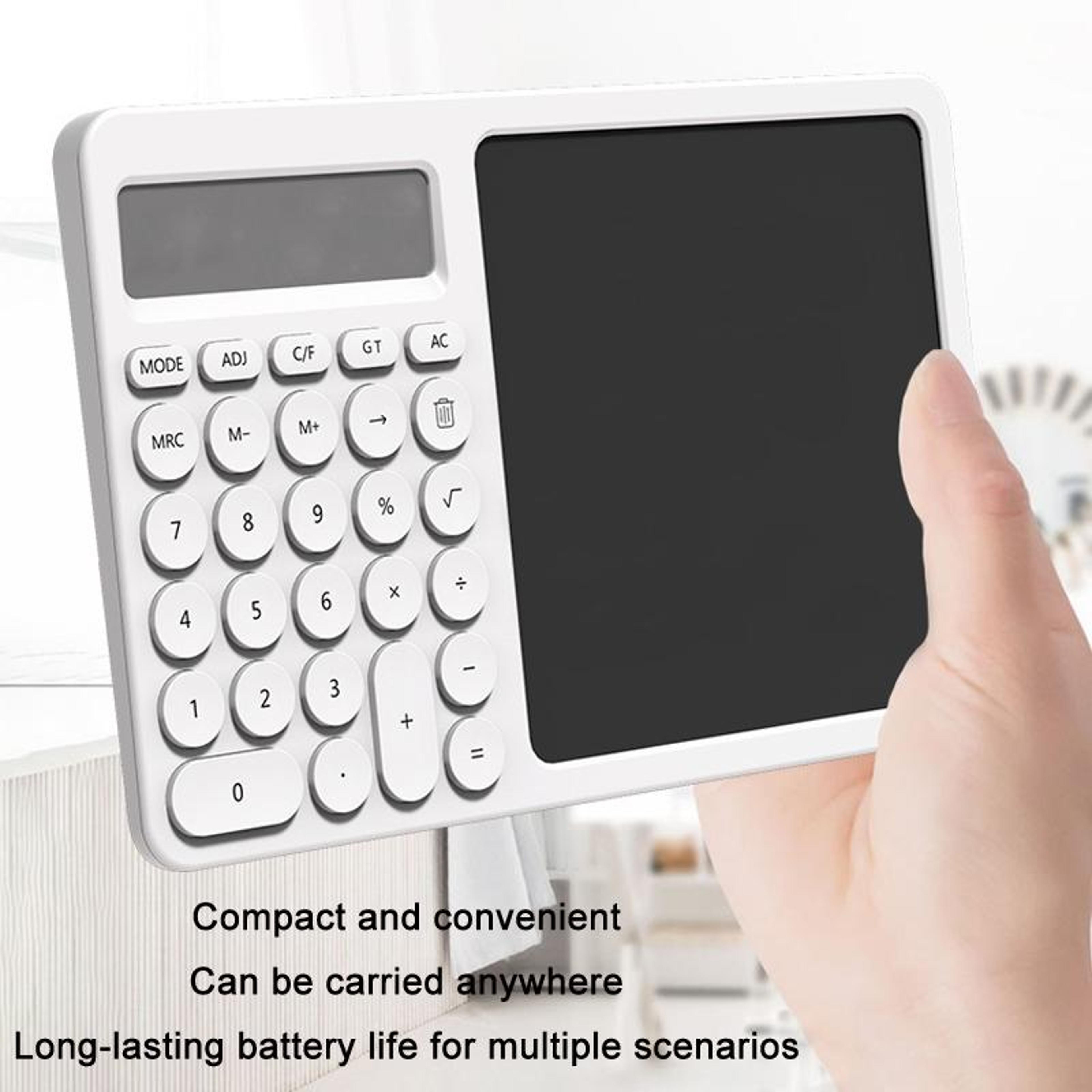 Smart LCD Writing Tablet Calculator With Stand Portable Memo Pad For Office  Study 3