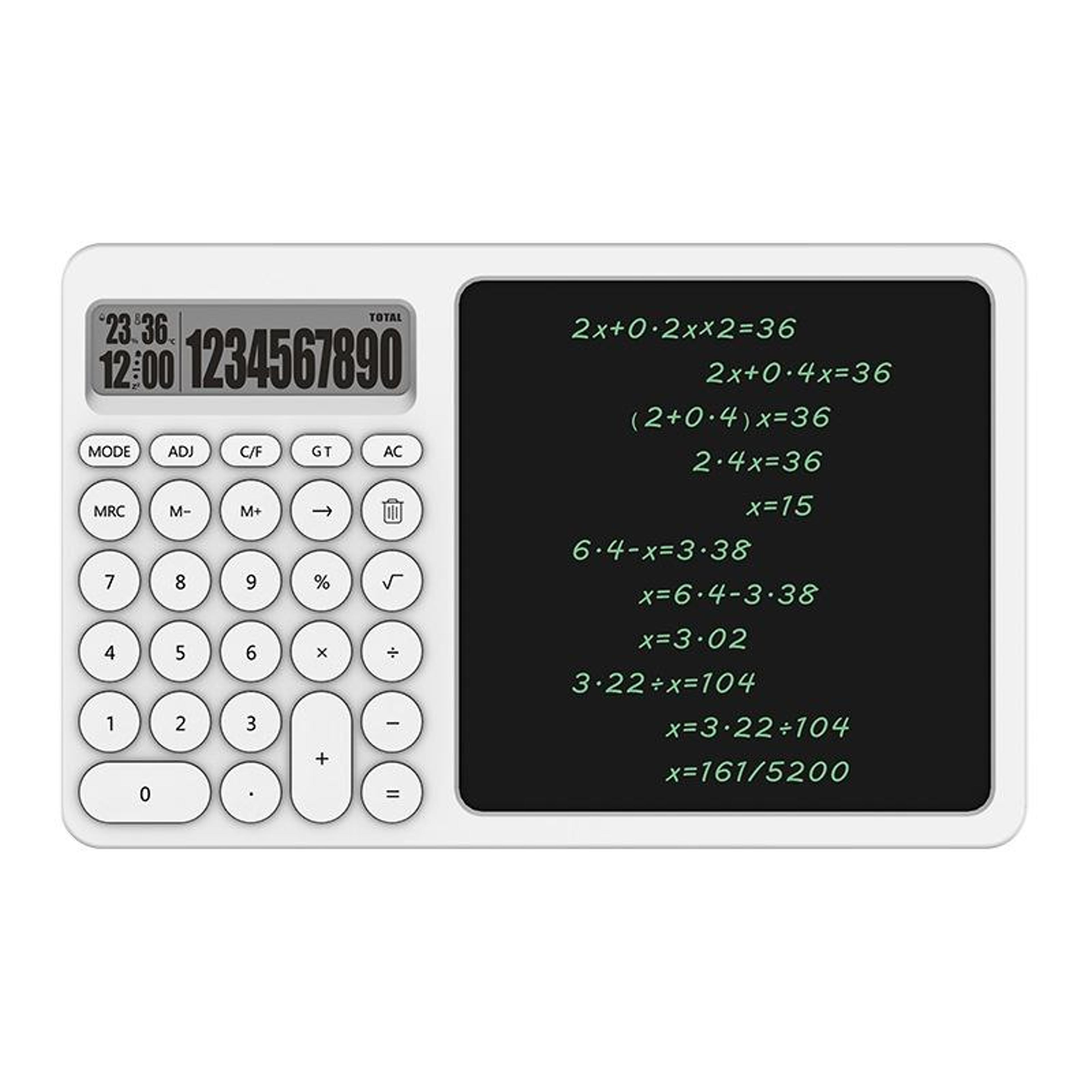 Smart LCD Writing Tablet Calculator With Stand Portable Memo Pad For Office  Study 5