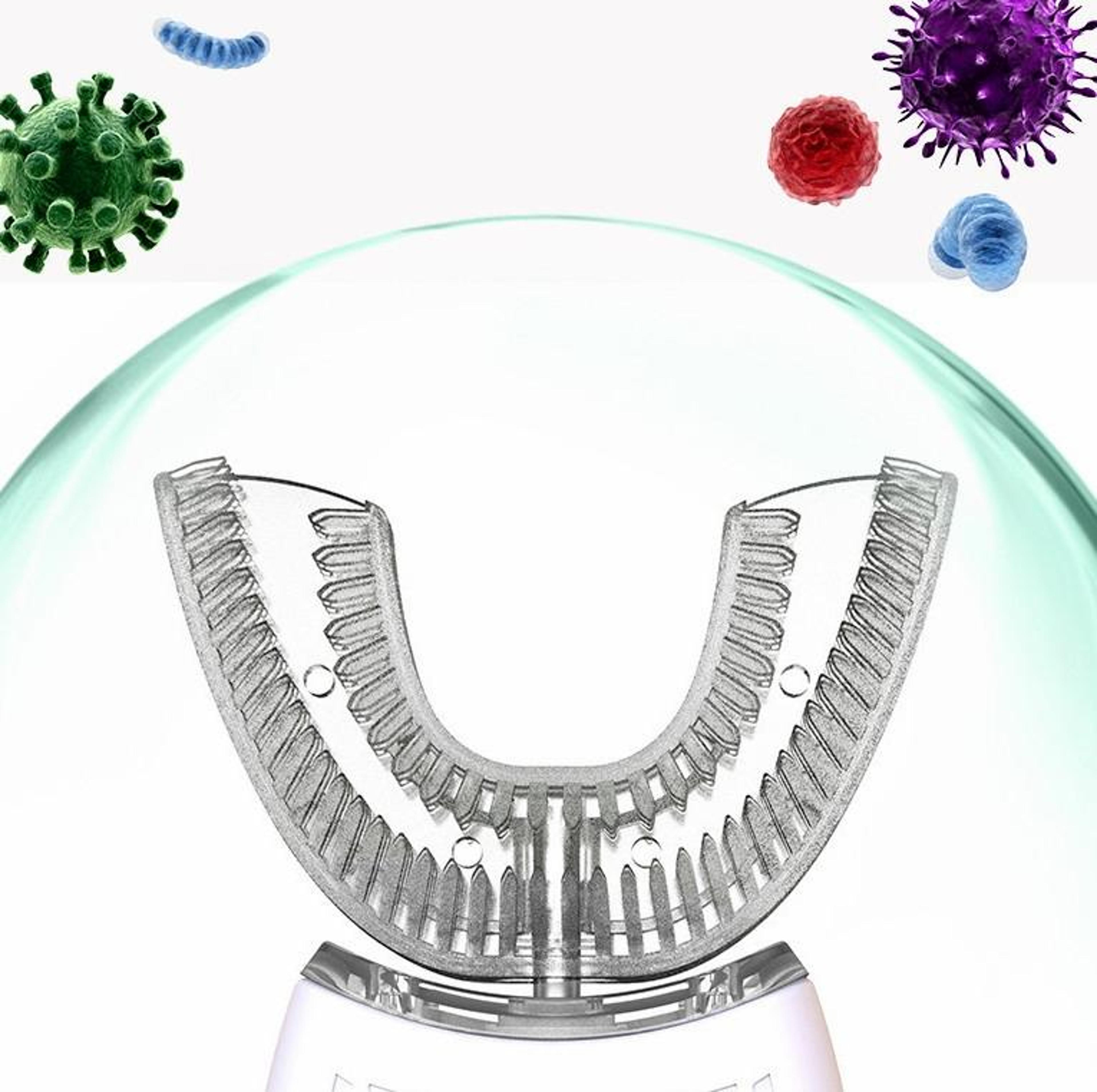 Sonic UShaped Electric Toothbrush With LED Whitening  360 Deep Clean 4