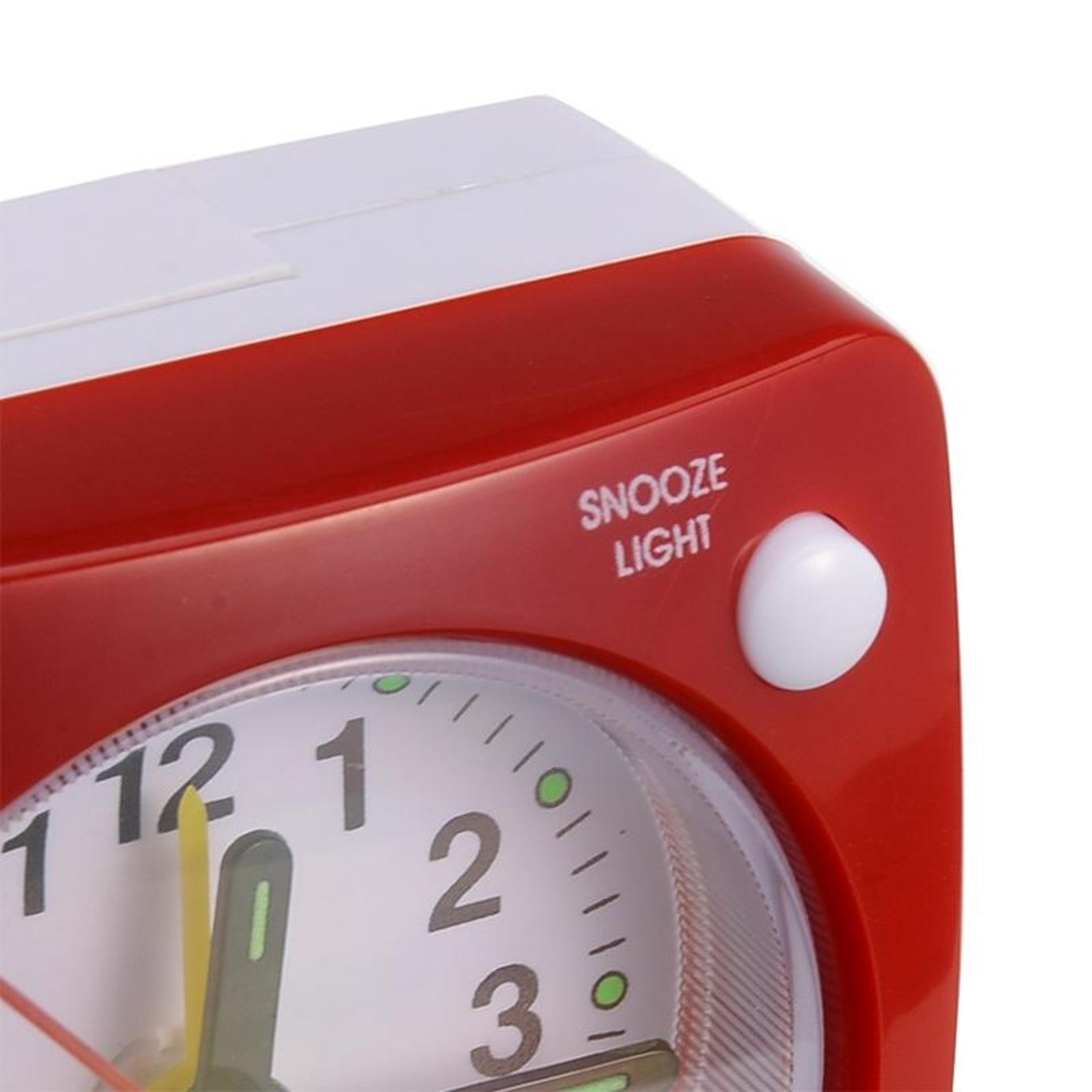 Silent Glow Bedside Alarm Clock With Night Light For Bedroom  Kids 3